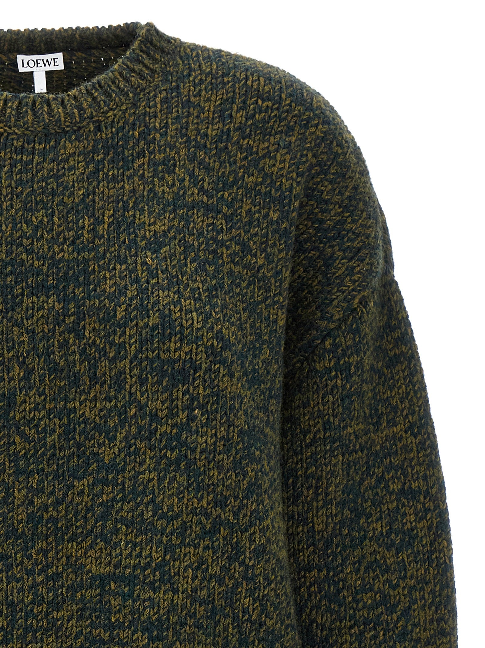 Loewe Bicolor Elastane Cardigan Loewe