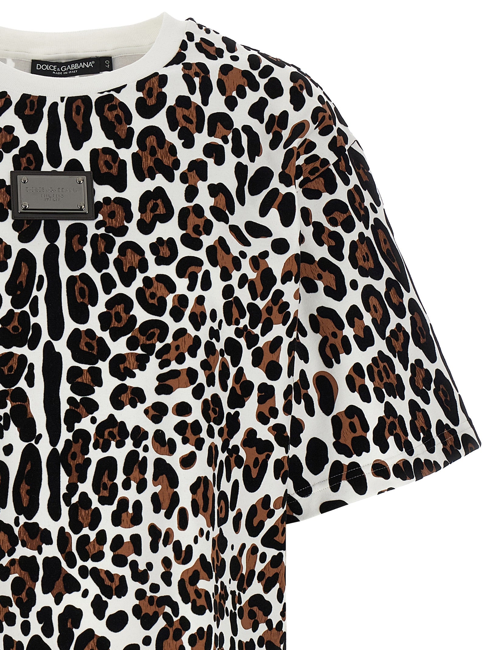 Dolce & Gabbana Multicolor Cotton T-Shirt Dolce & Gabbana