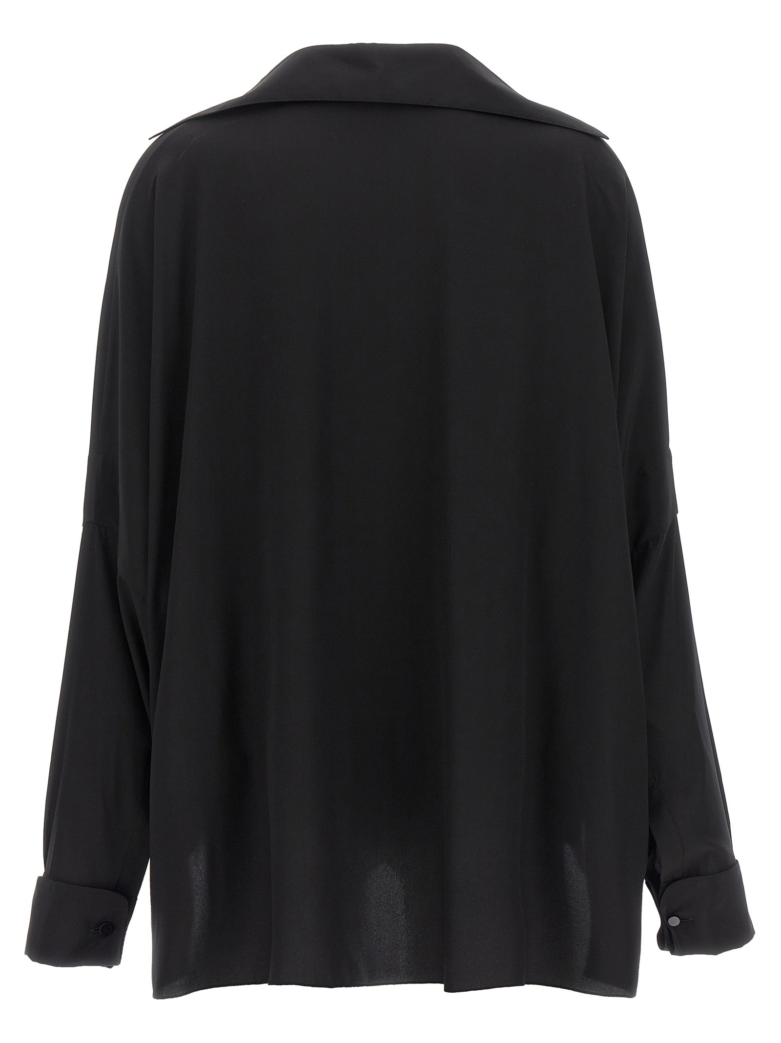 Tom Ford Black Silk Blouse Tom Ford