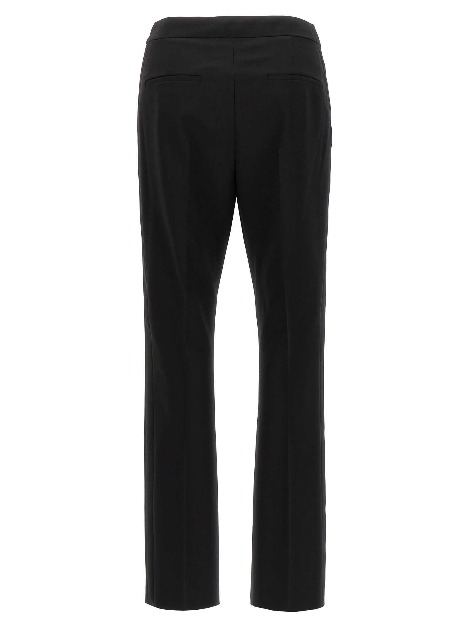 Max Mara Black Virgin Wool Dress Pants Max Mara