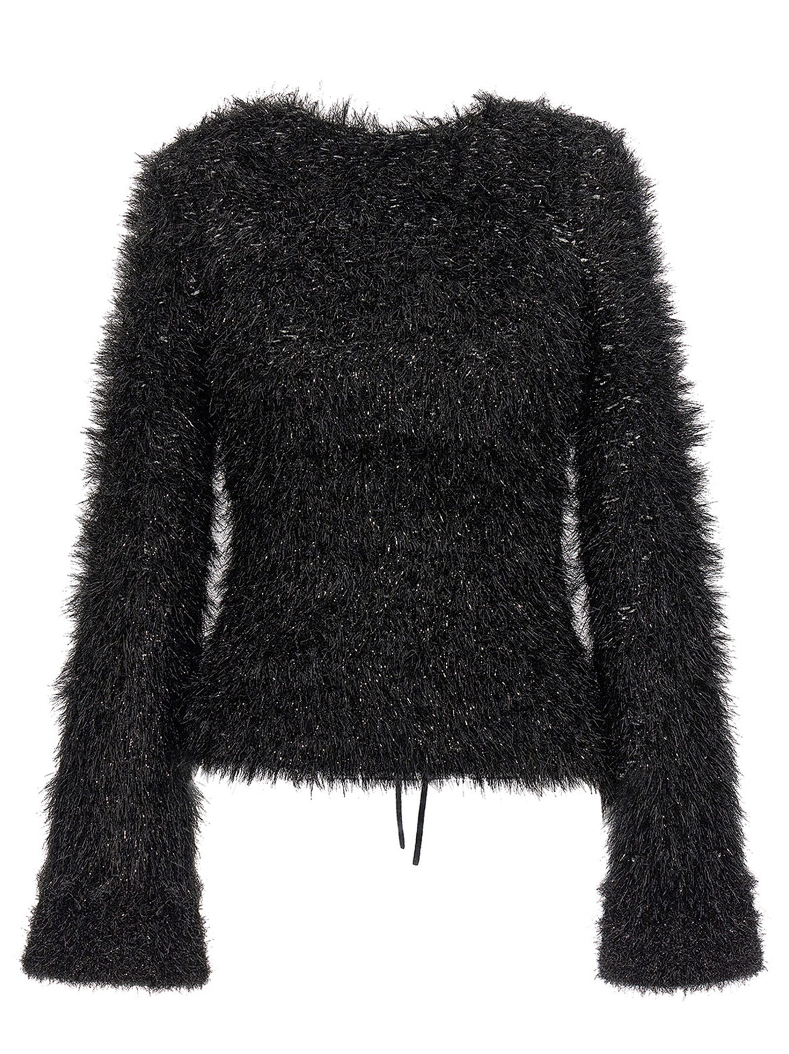 Victoria Beckham Black Polyester Cardigan Victoria Beckham