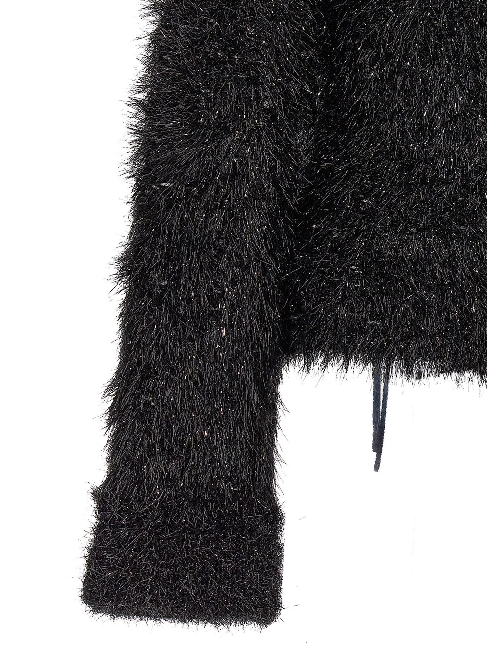 Victoria Beckham Black Polyester Cardigan Victoria Beckham