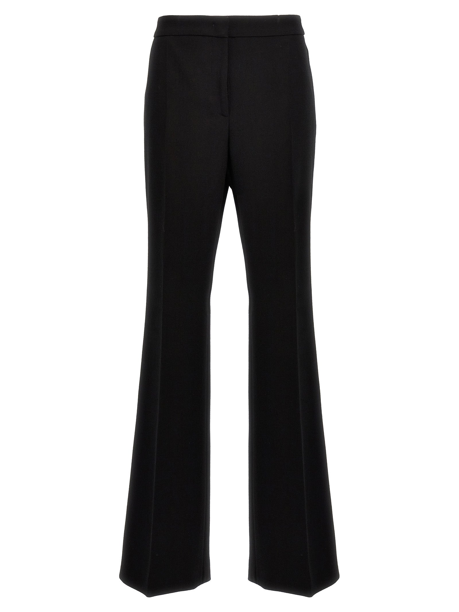 Moschino Black Viscose Dress Pants Moschino