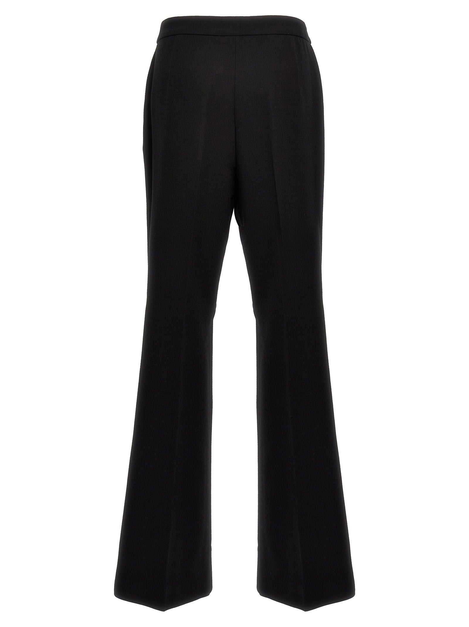 Moschino Black Viscose Dress Pants Moschino