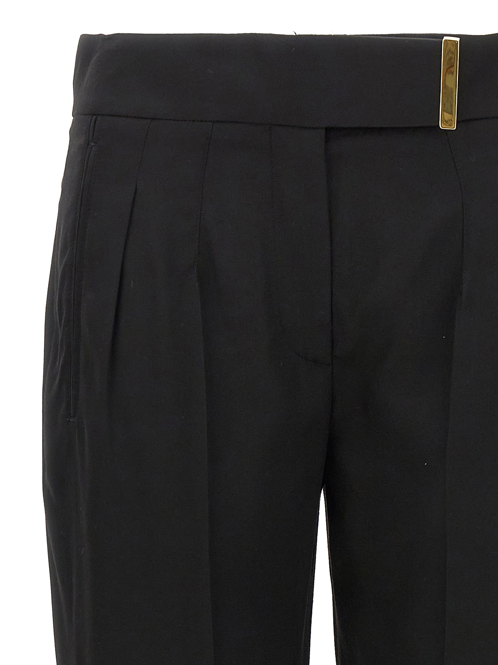 Tom Ford Black Viscose Dress Pants Tom Ford