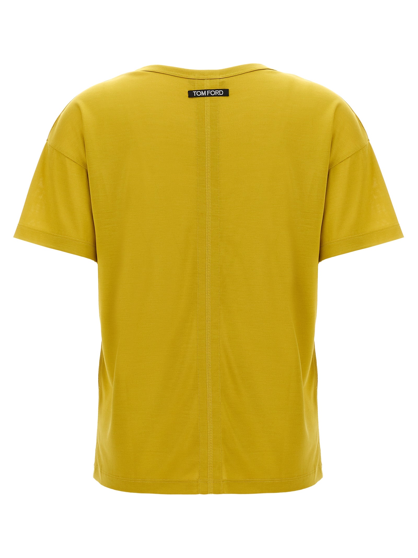 Tom Ford Bicolor Silk T-Shirt Tom Ford