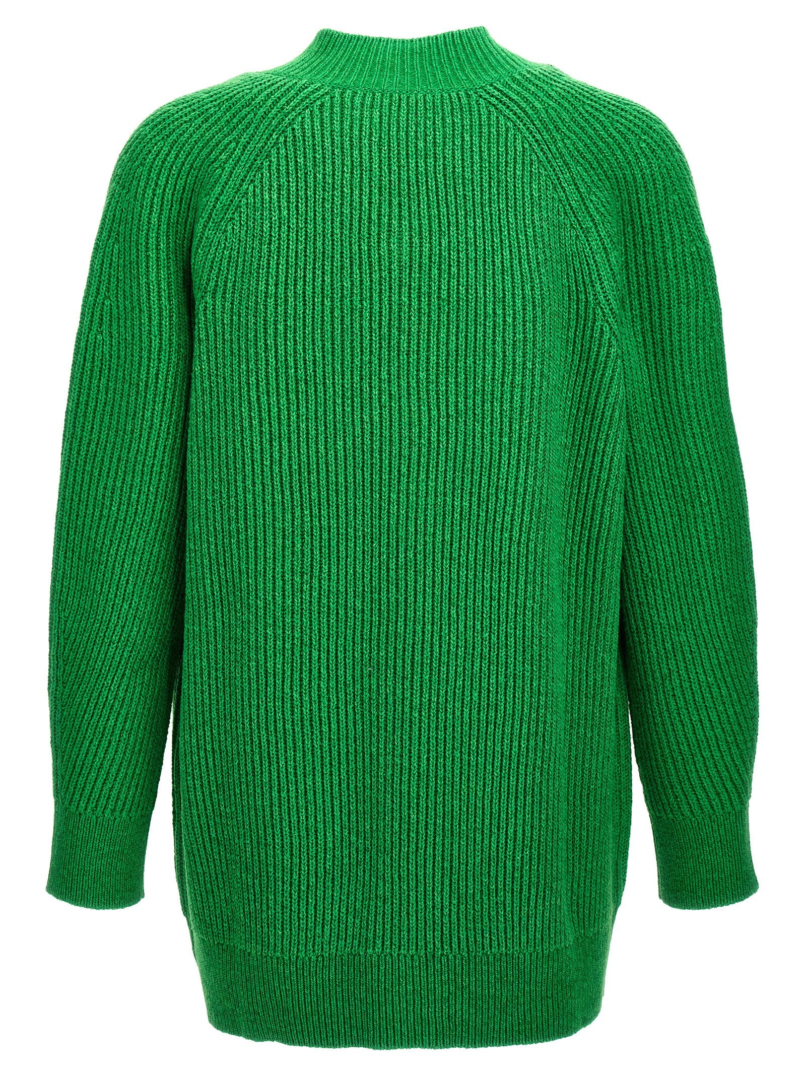 Jil Sander Bicolor Cotton Cardigan Jil Sander