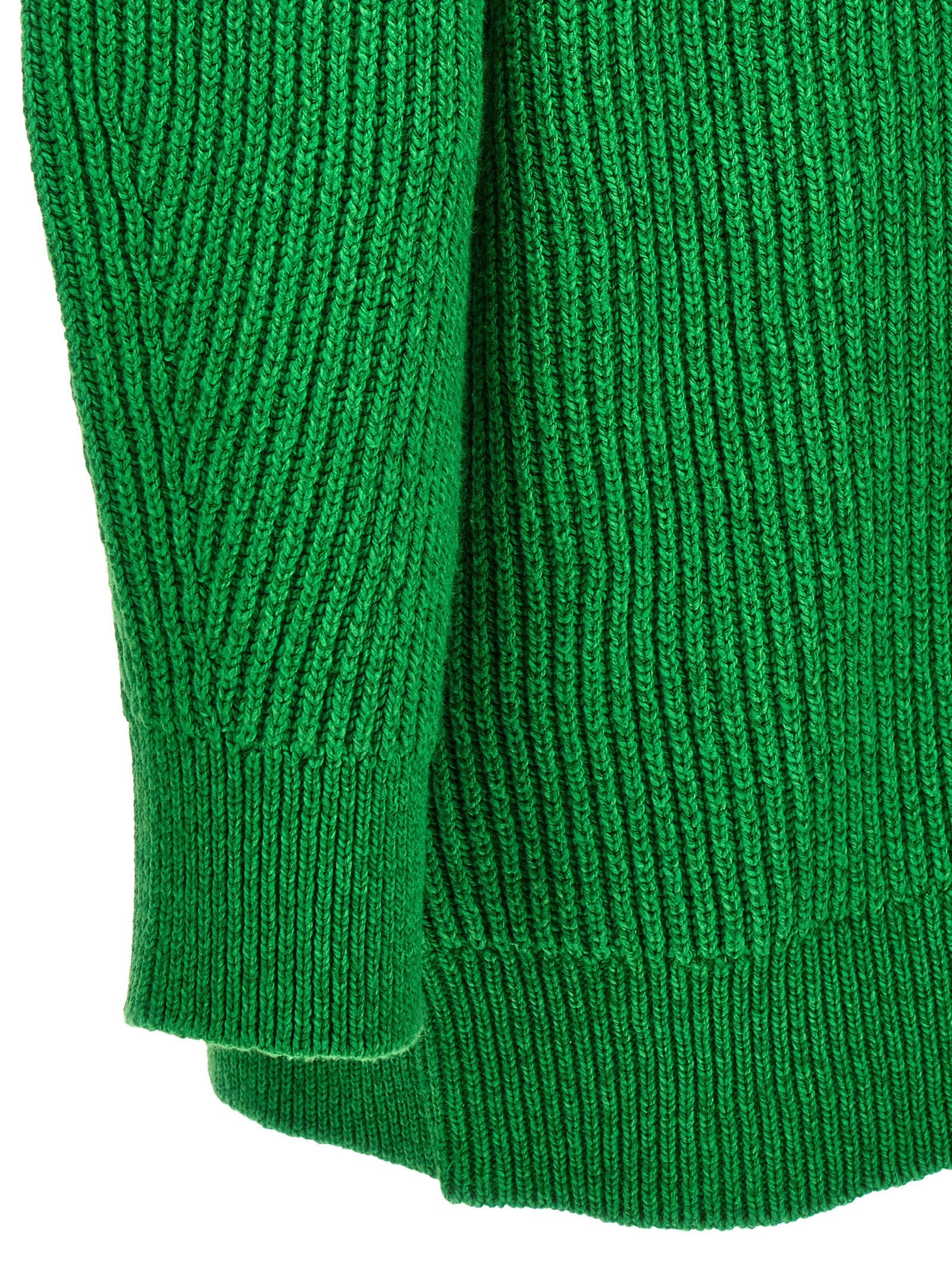 Jil Sander Bicolor Cotton Cardigan Jil Sander