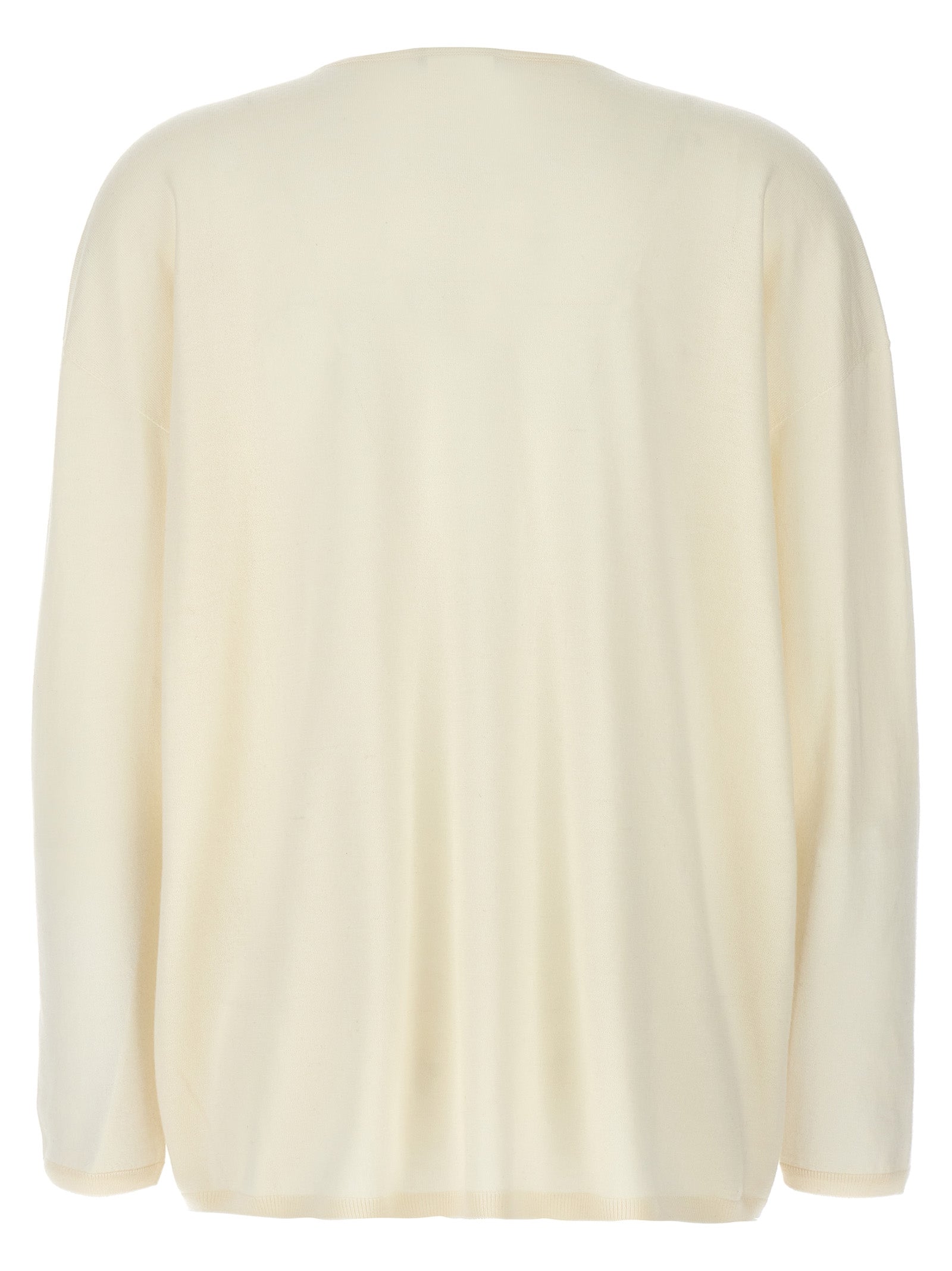 Max Mara White Cashmere Cardigan Max Mara