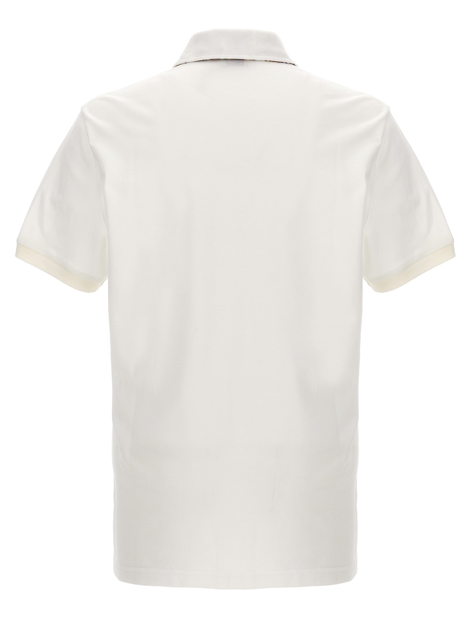 Etro White Cotton Polo Shirt Etro