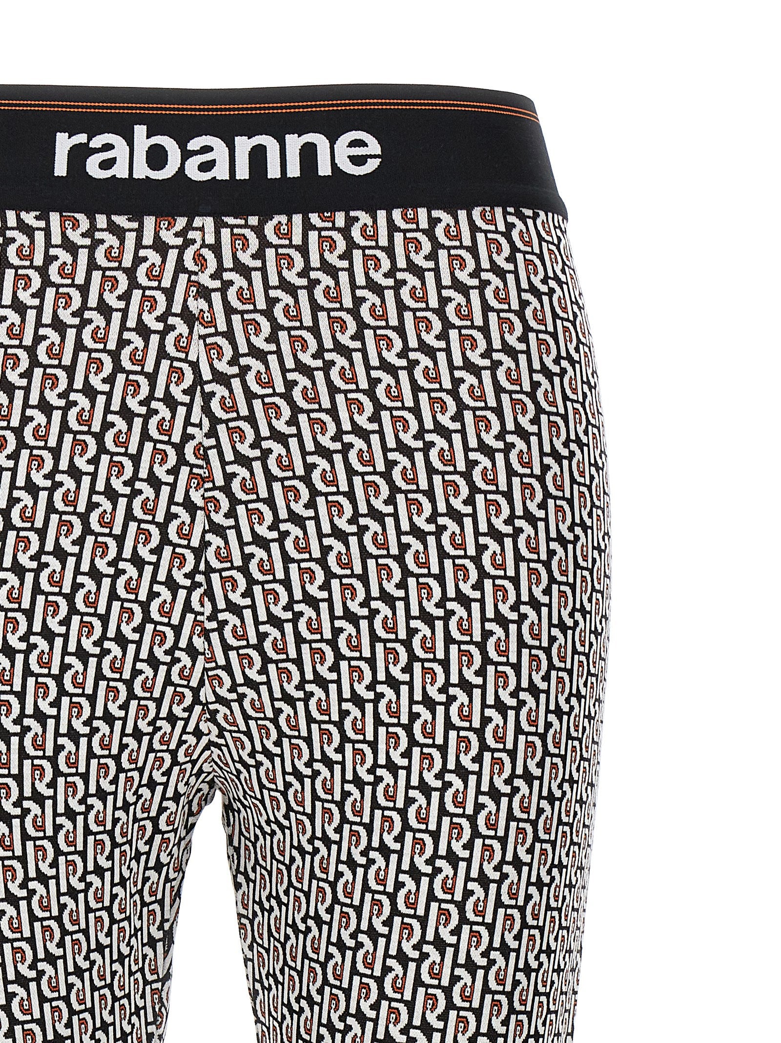Paco Rabanne Multicolor Viscose Leggings Paco Rabanne