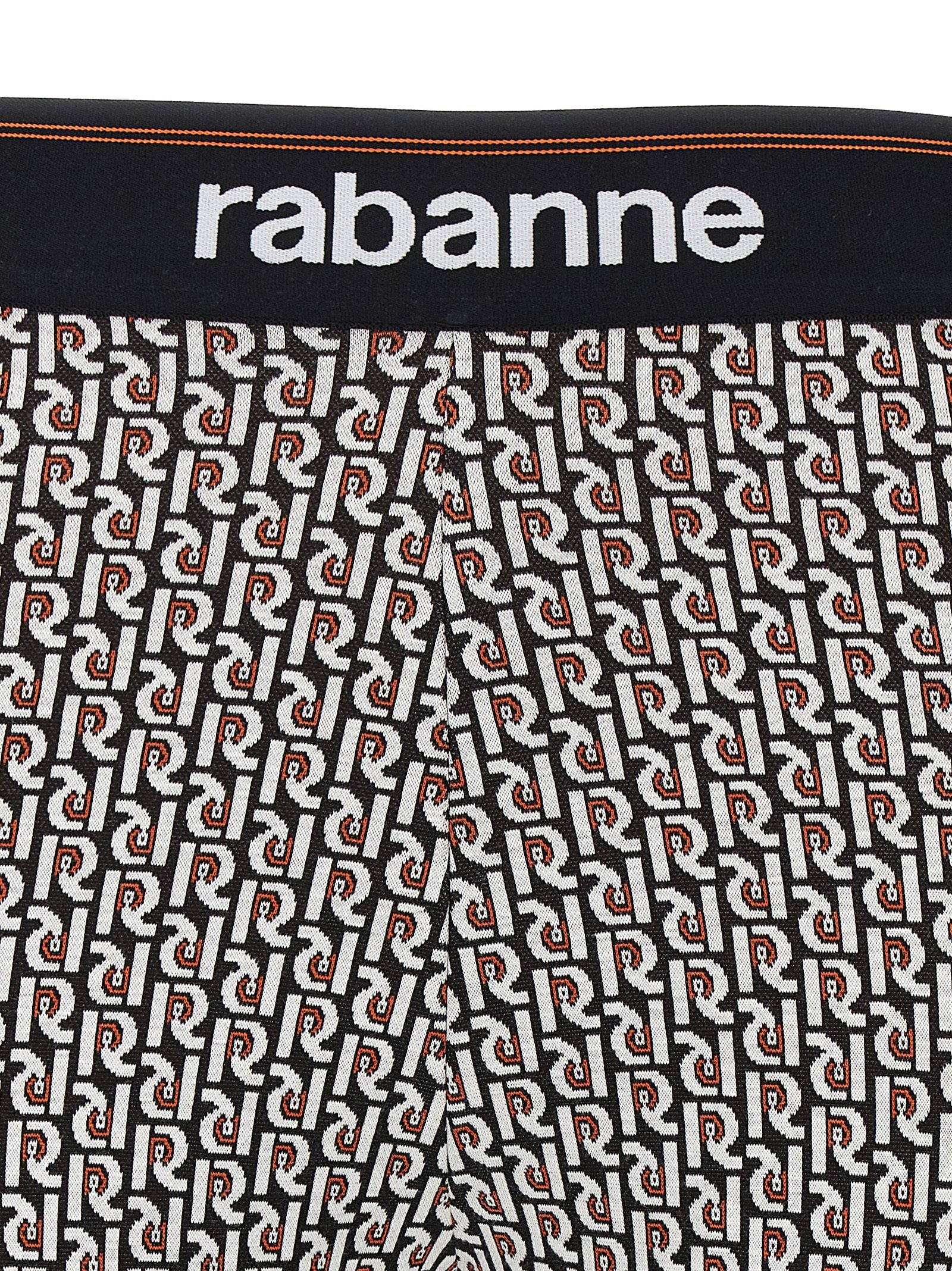 Paco Rabanne Multicolor Viscose Leggings Paco Rabanne