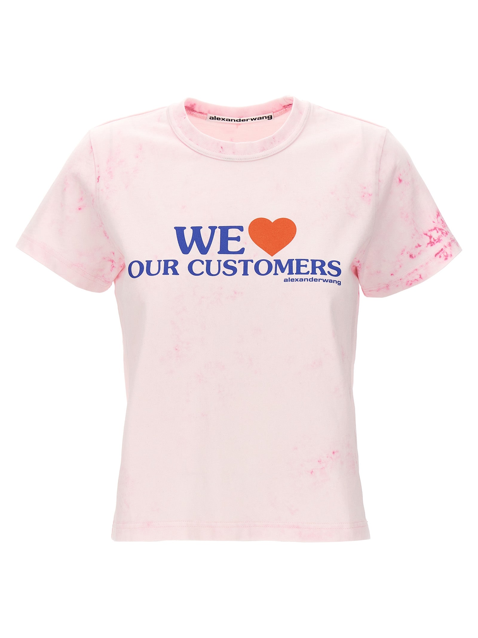 Alexander Wang Multicolor Cotton T-Shirt Alexander Wang