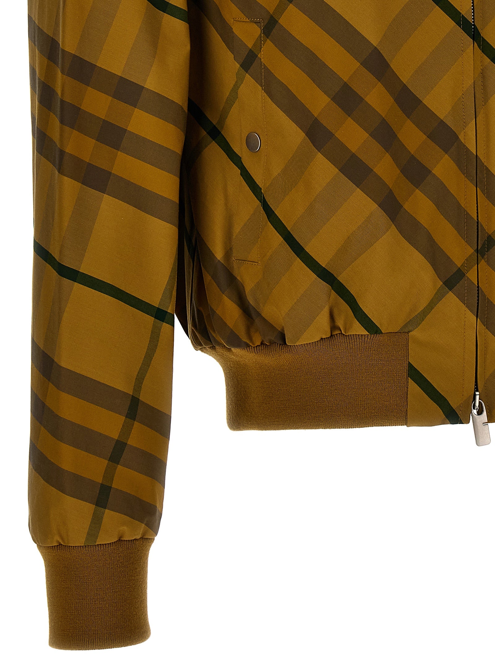 Burberry Bicolor Cotton Bomber Burberry