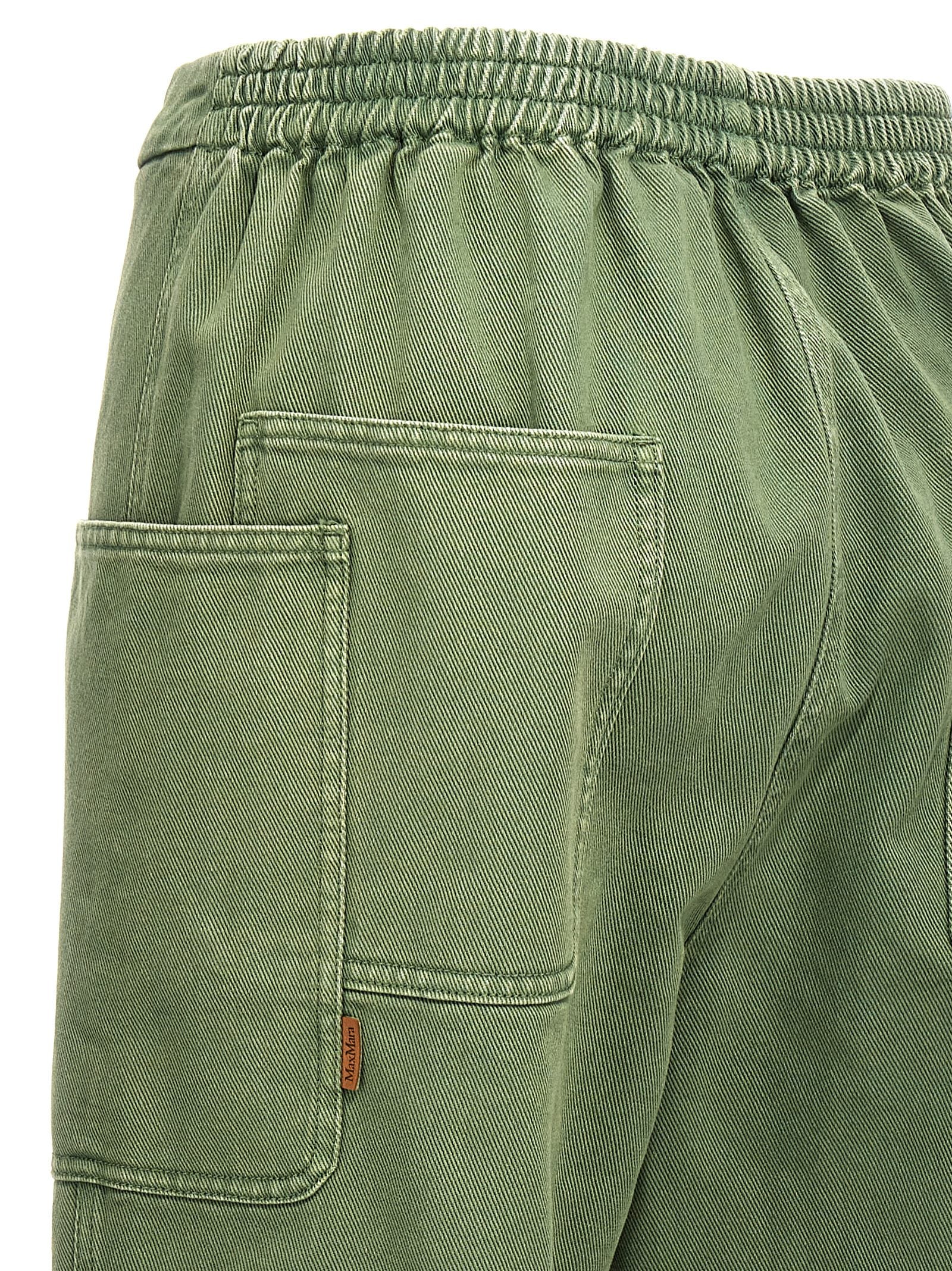 Max Mara Bicolor Cotton Casual Pants Max Mara