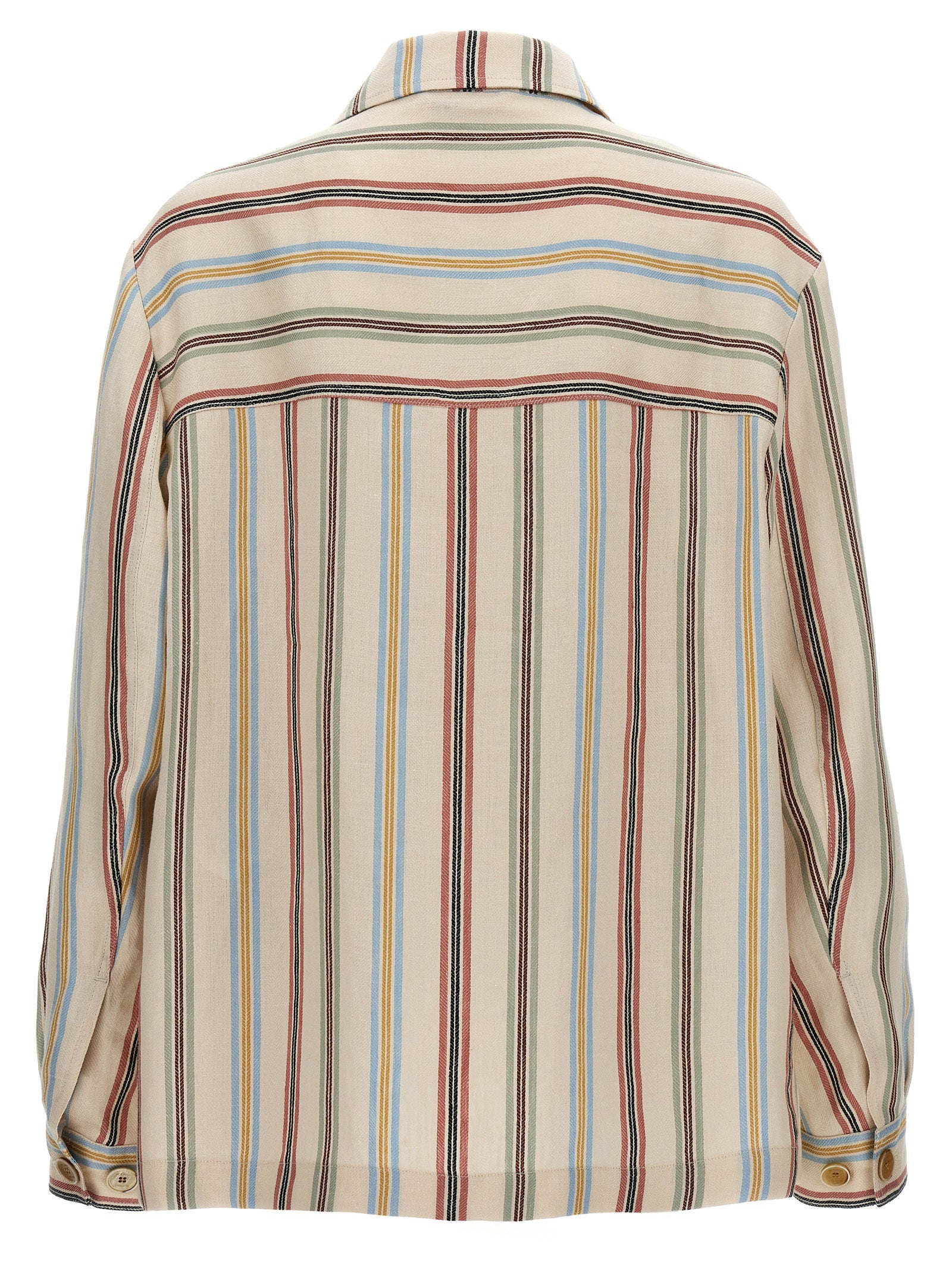 Etro Multicolor Linen Blouse Etro