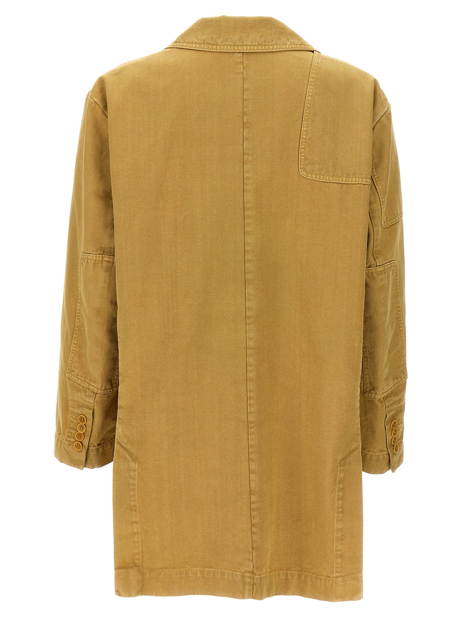 Max Mara Beige Cotton Blazer Max Mara