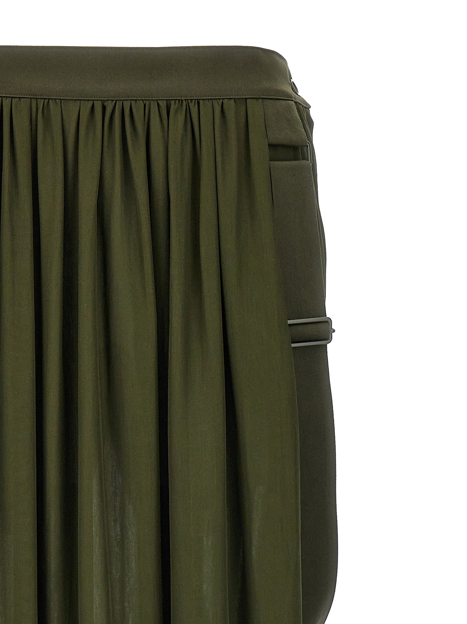 Max Mara Bicolor Silk Mini Skirt Max Mara