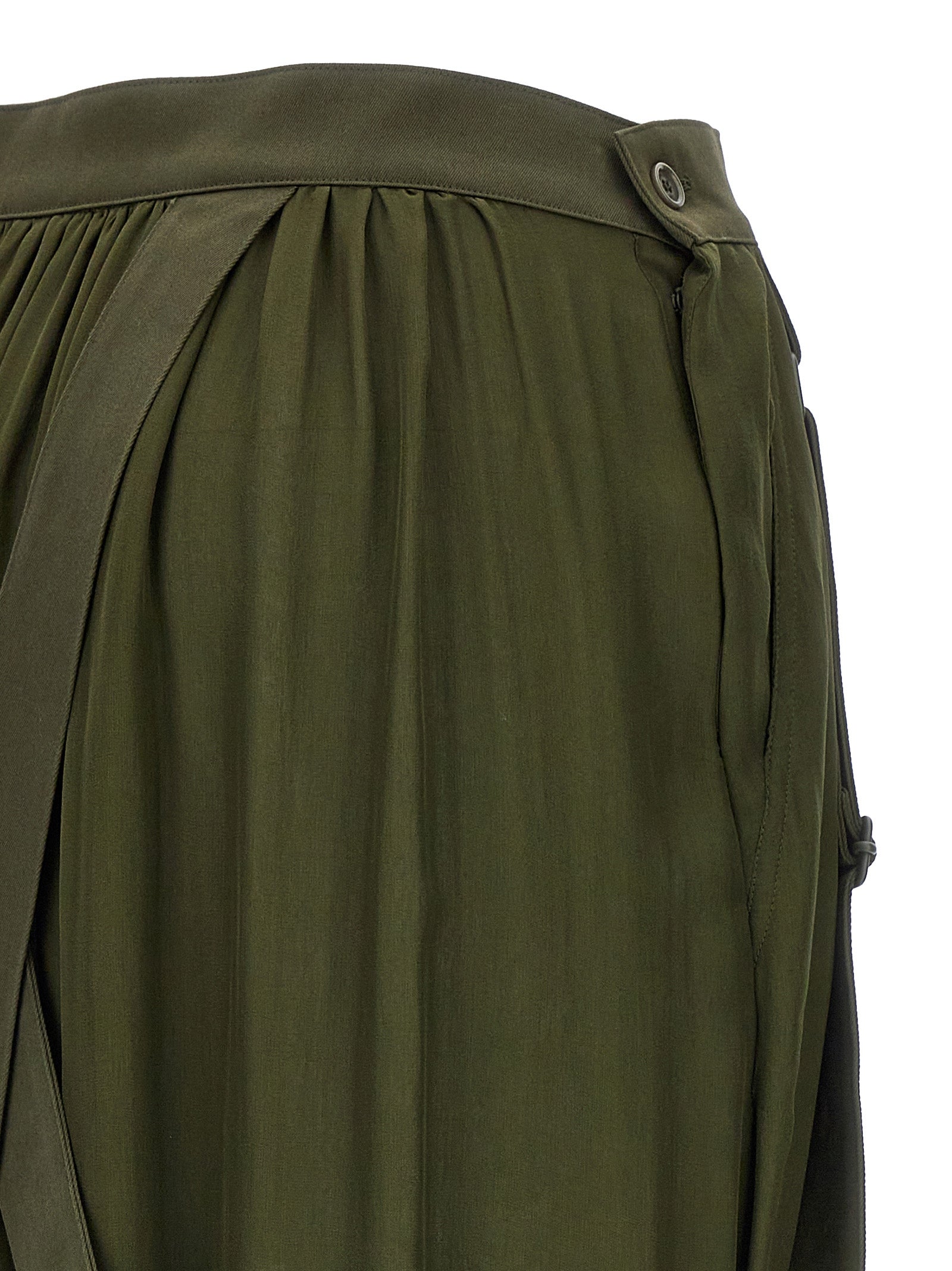 Max Mara Bicolor Silk Mini Skirt Max Mara