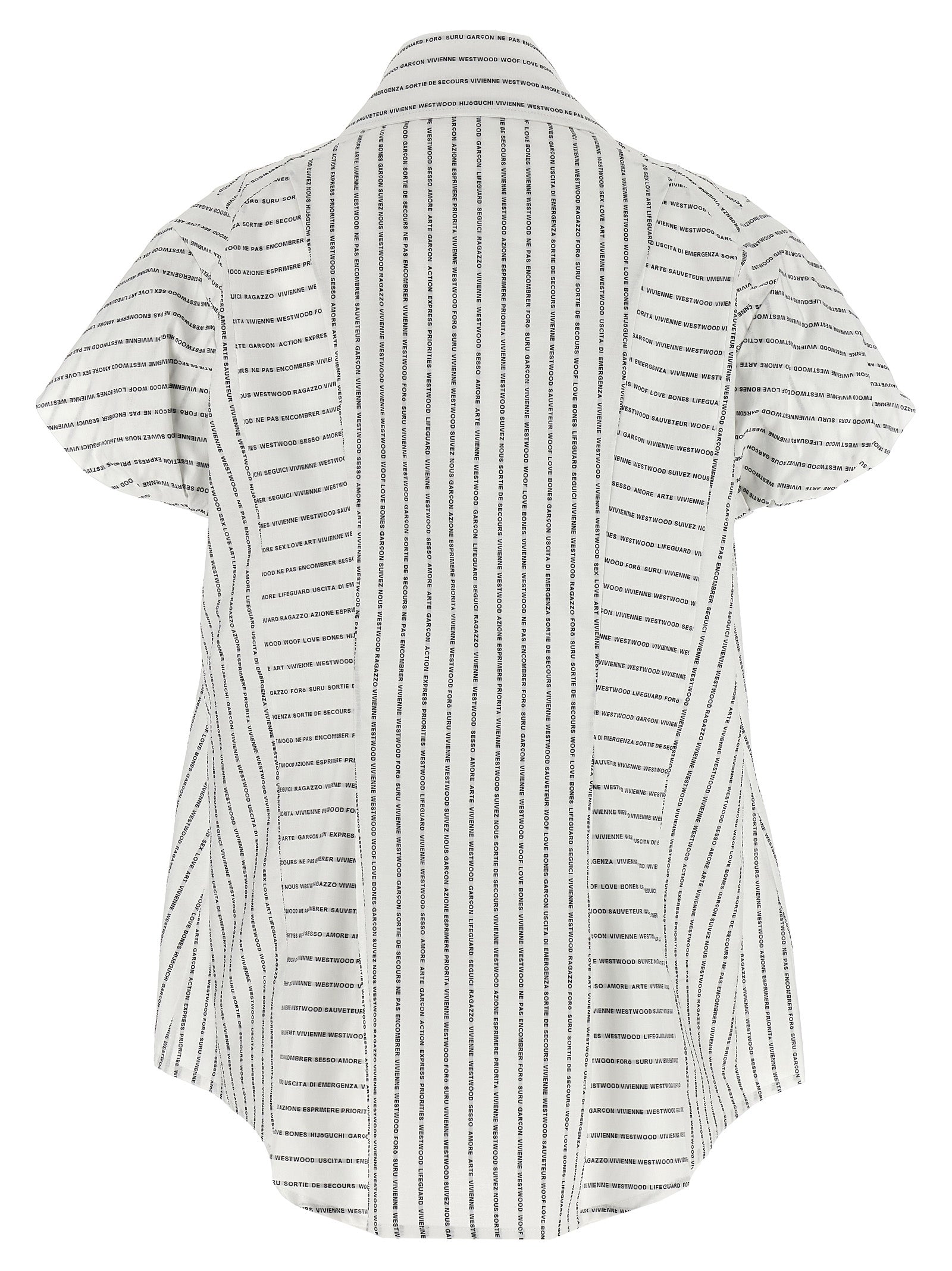 Vivienne Westwood Bicolor Cotton Blouse Vivienne Westwood