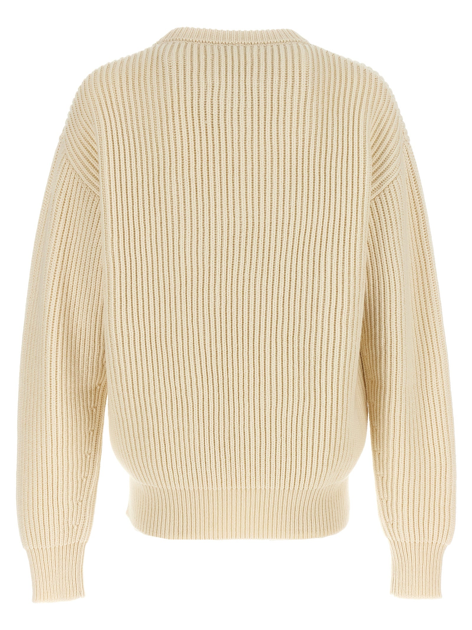 Jil Sander White Wool Cardigan Jil Sander