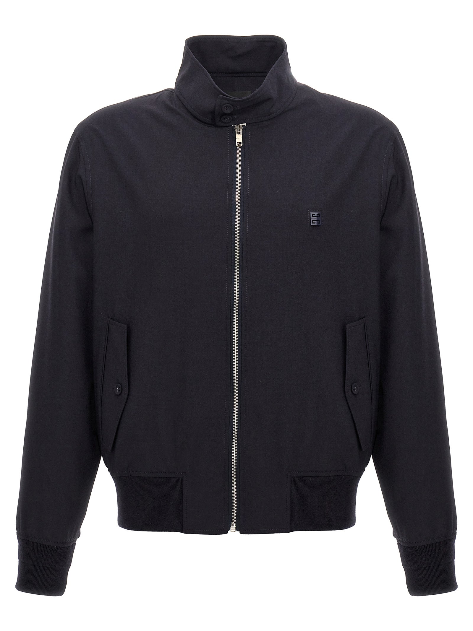 Givenchy Blue Elastane Bomber Givenchy