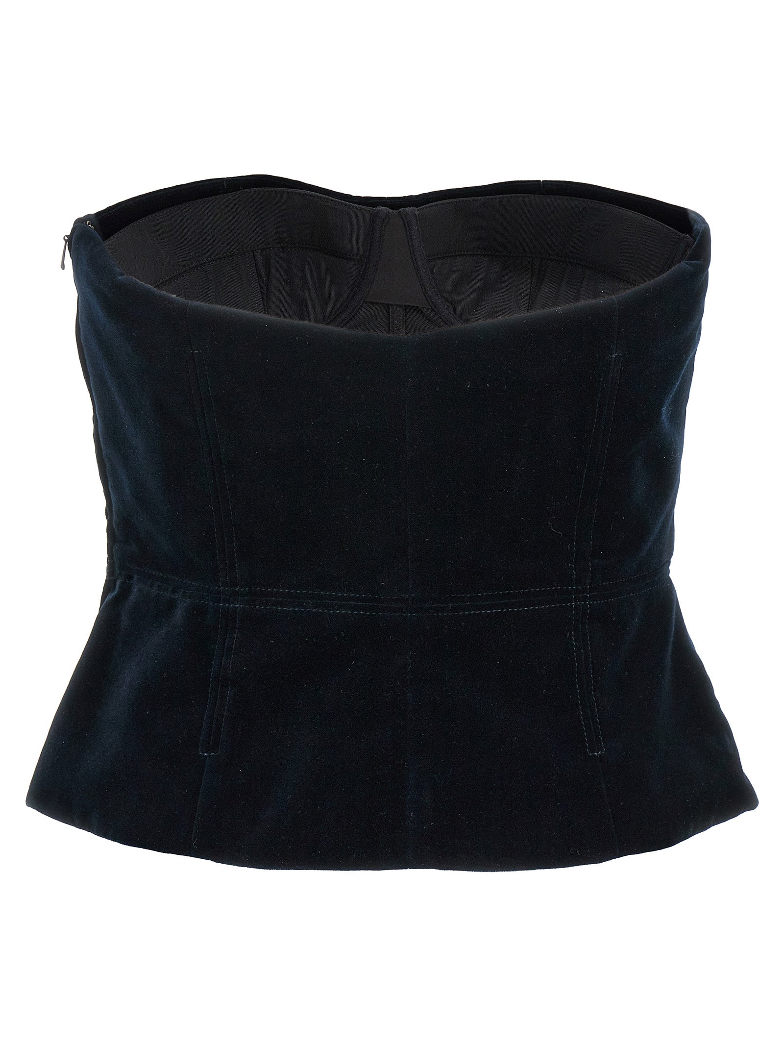 Tom Ford Blue Cotton Tank Tops Tom Ford