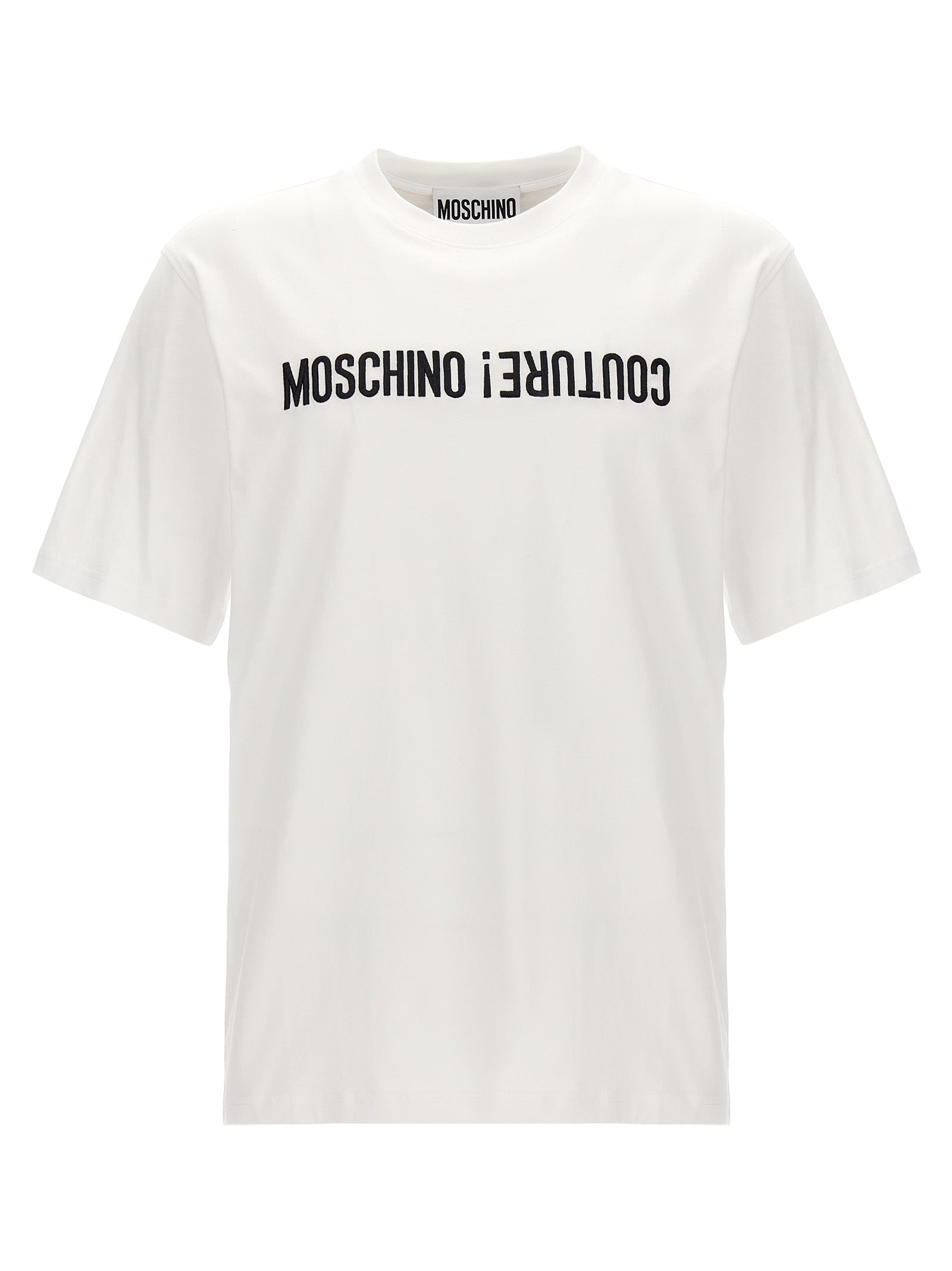 Moschino Bicolor Cotton T-Shirt Moschino