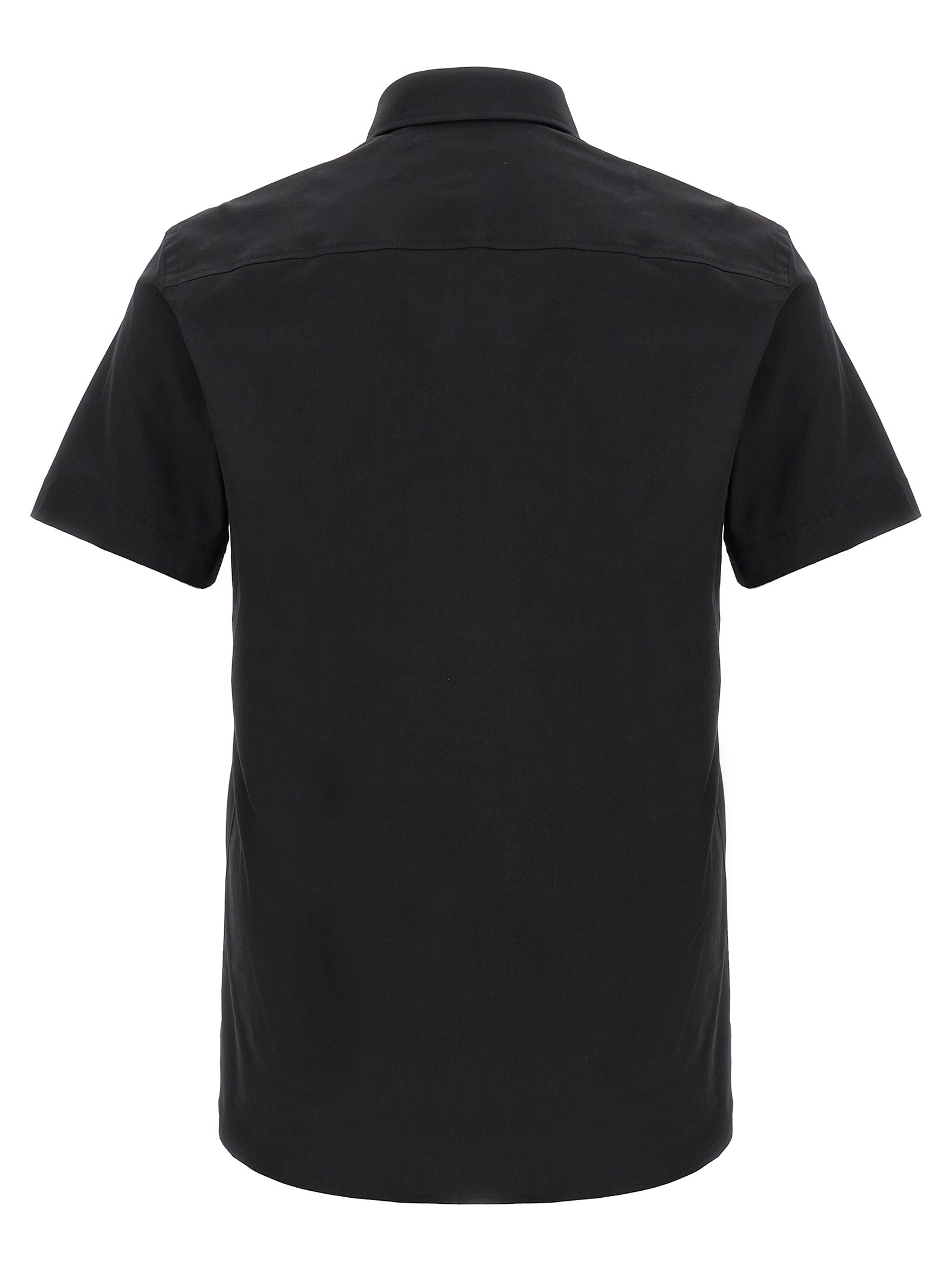 Burberry Black Cotton Blouse Burberry