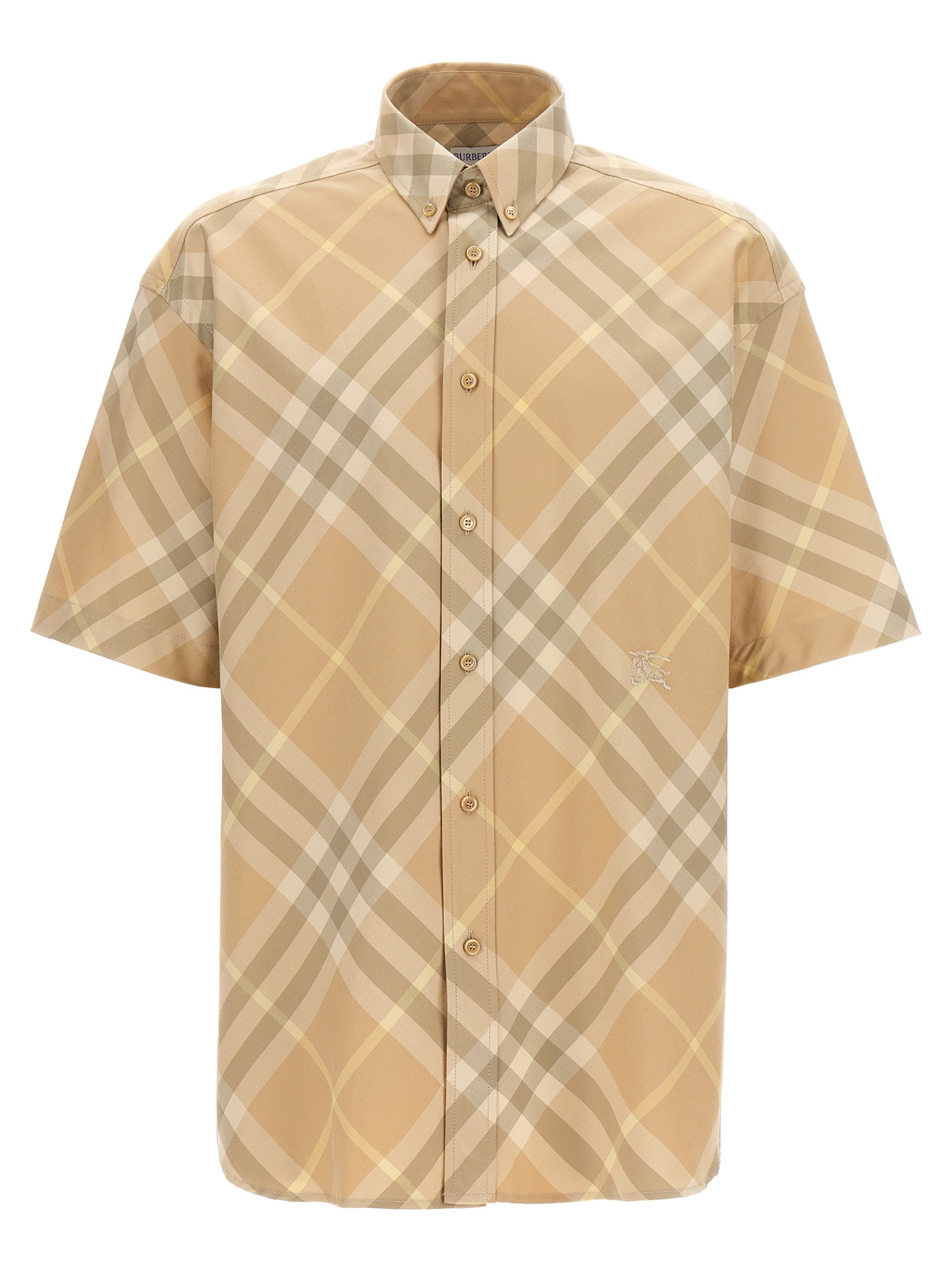 Burberry Beige Cotton Blouse Burberry
