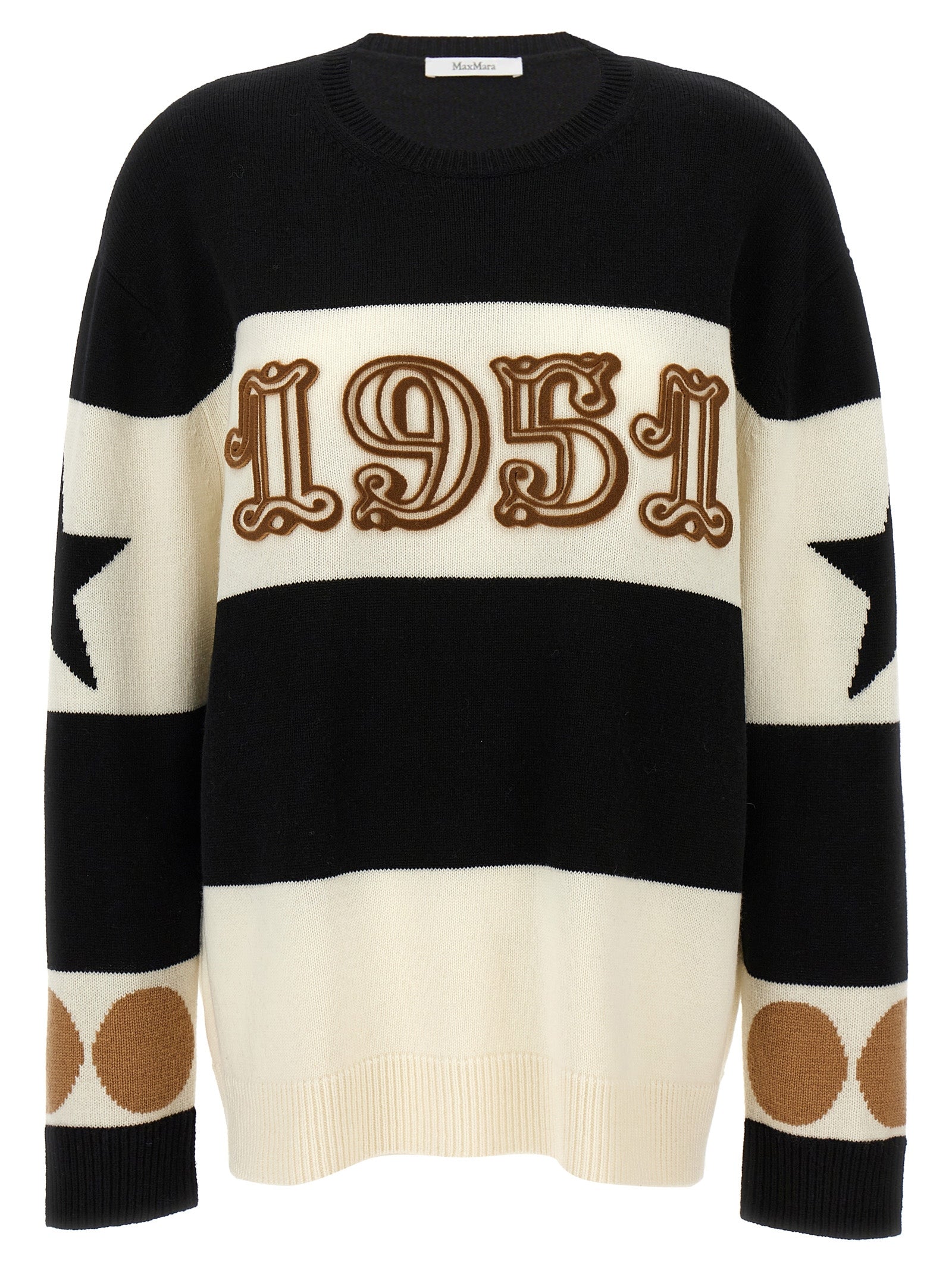 Max Mara Black Wool Cardigan Max Mara