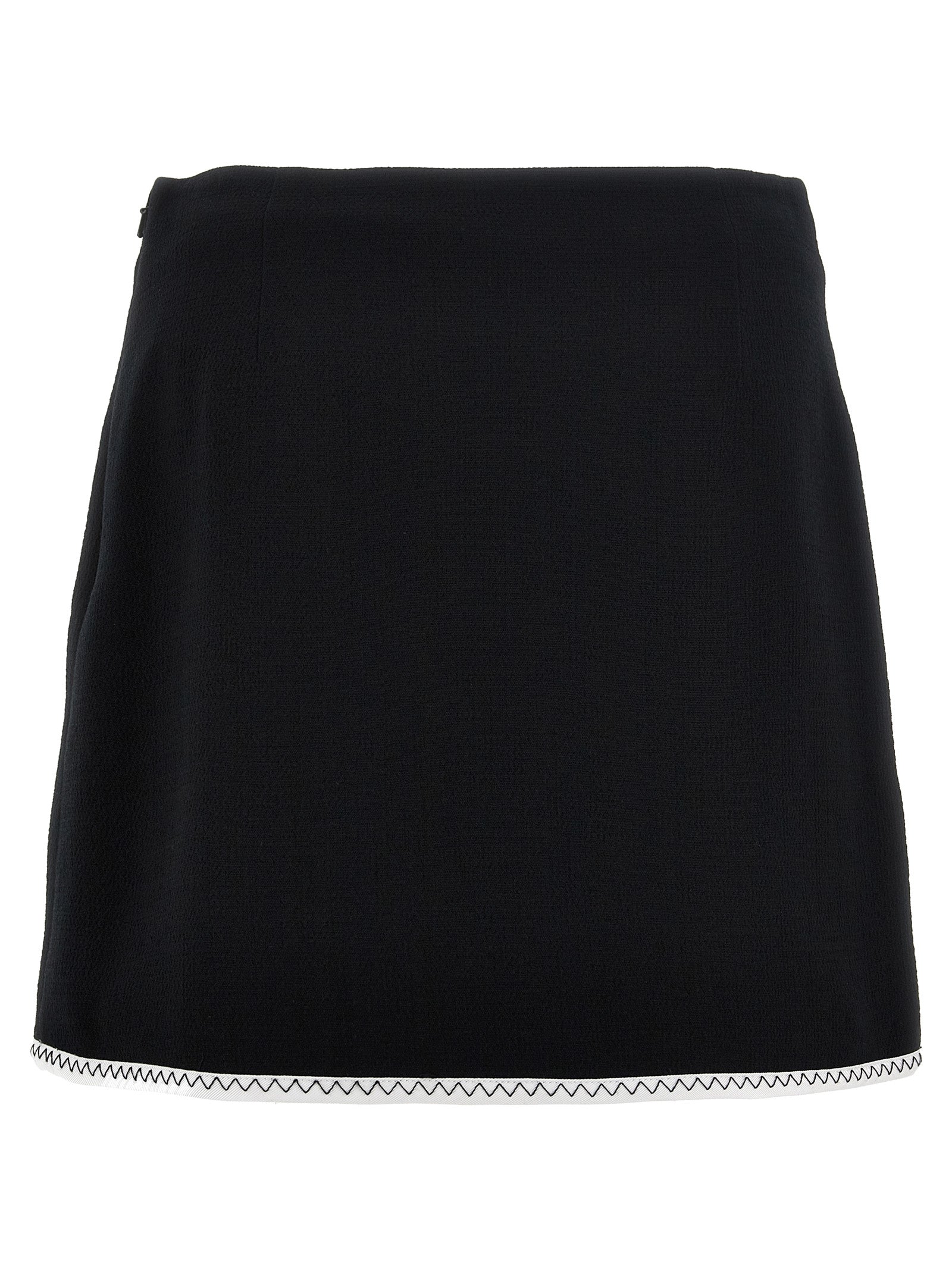 Moschino Bicolor Viscose Long Skirt Moschino