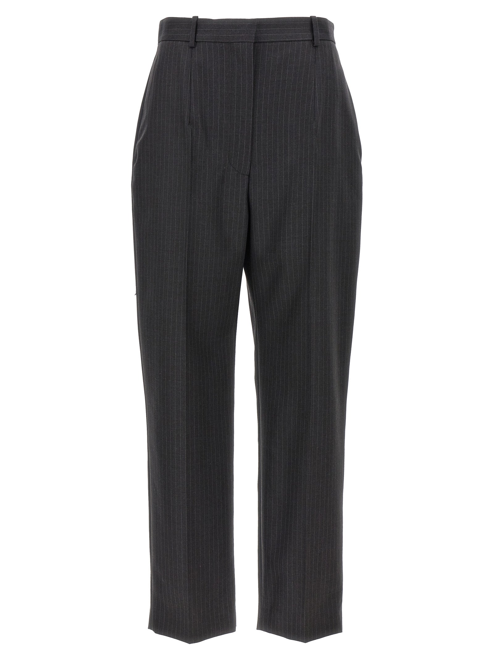 Alexander McQueen Gray Wool Dress Pants Alexander McQueen
