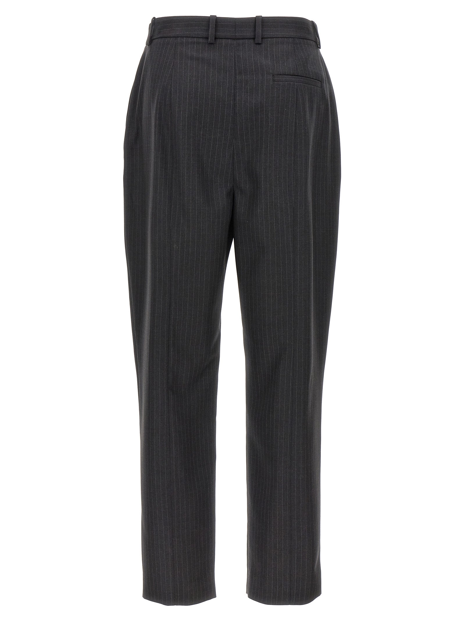Alexander McQueen Gray Wool Dress Pants Alexander McQueen