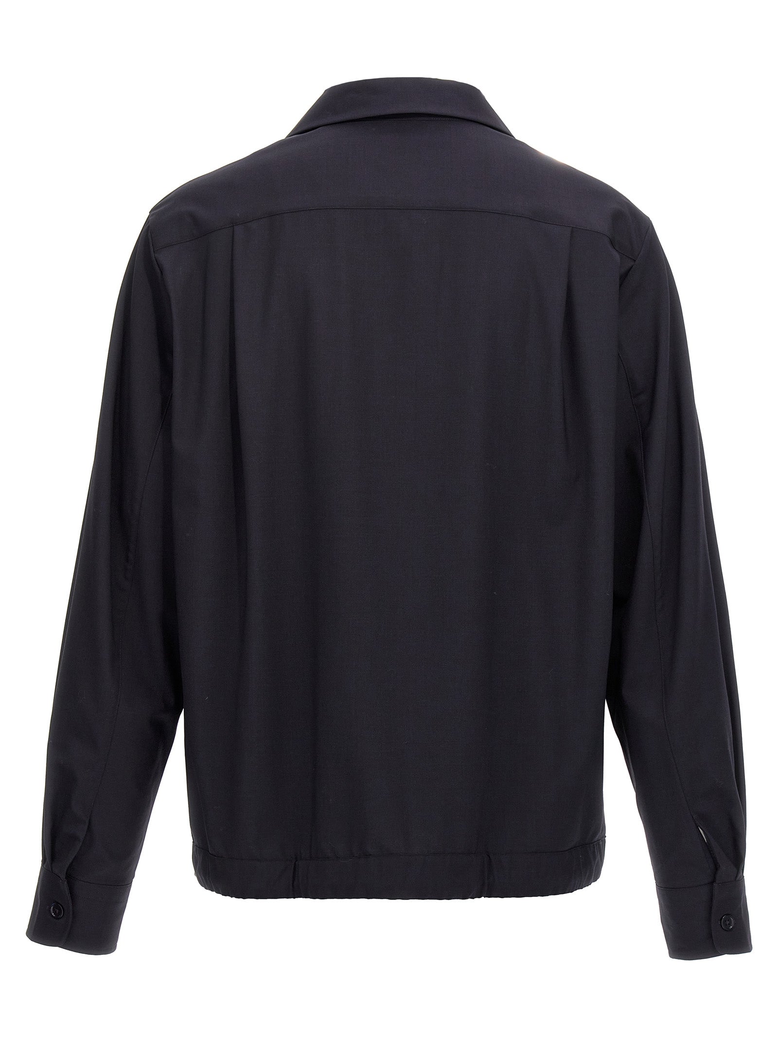 Givenchy Blue Elastane Blouse Givenchy