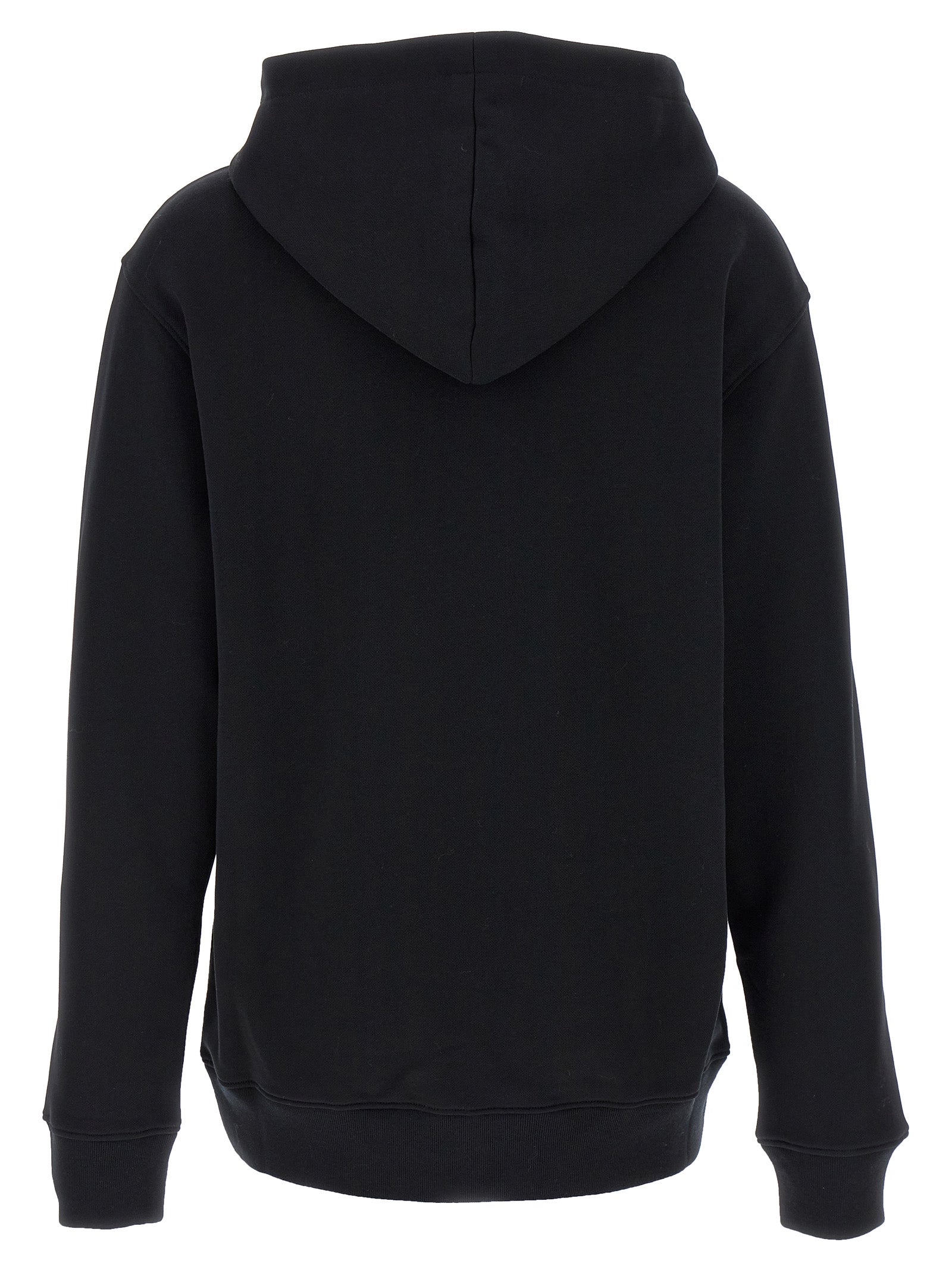 Moschino Black Cotton Hoodie Moschino
