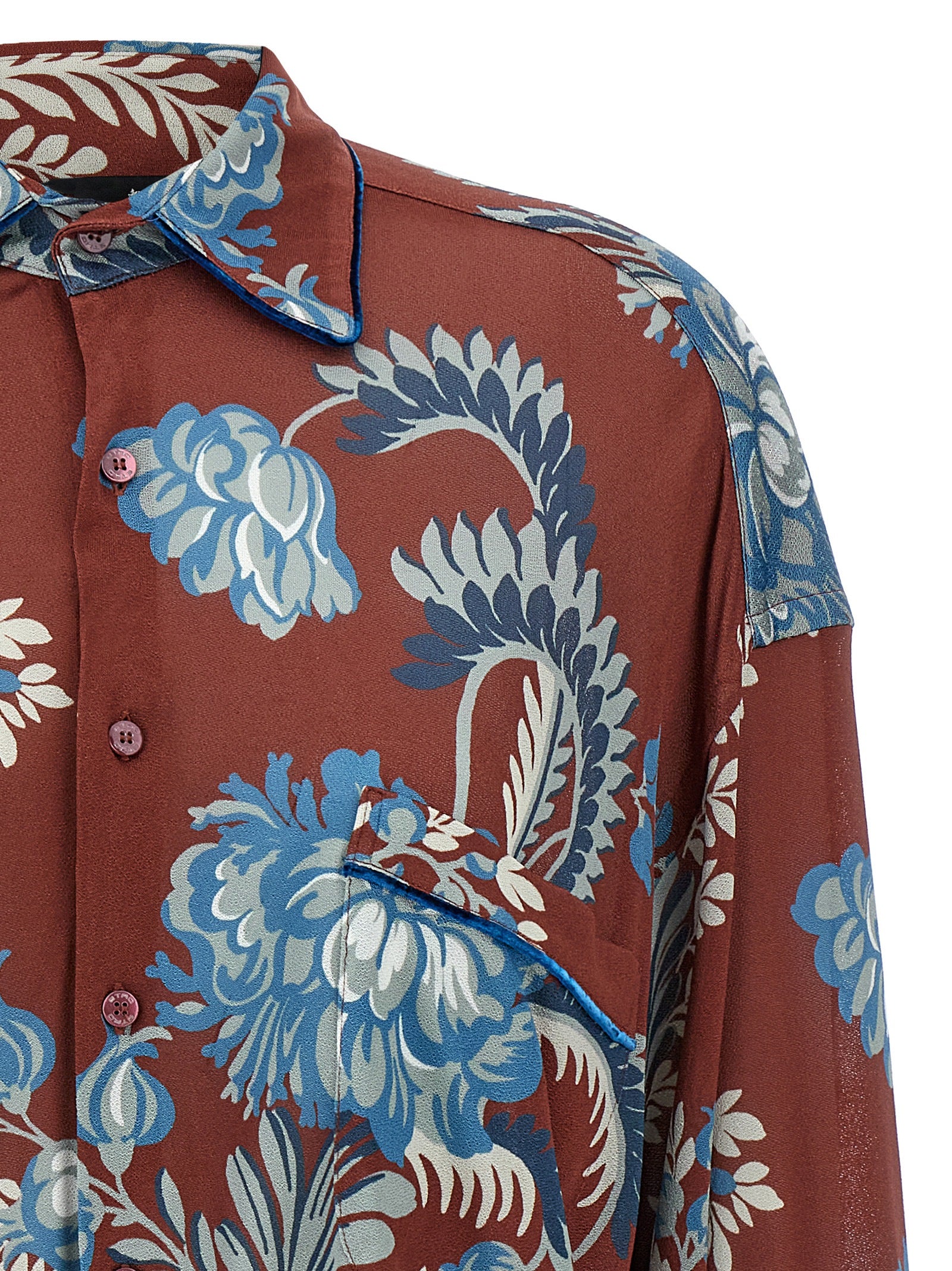 Etro Multicolor Viscose Blouse Etro
