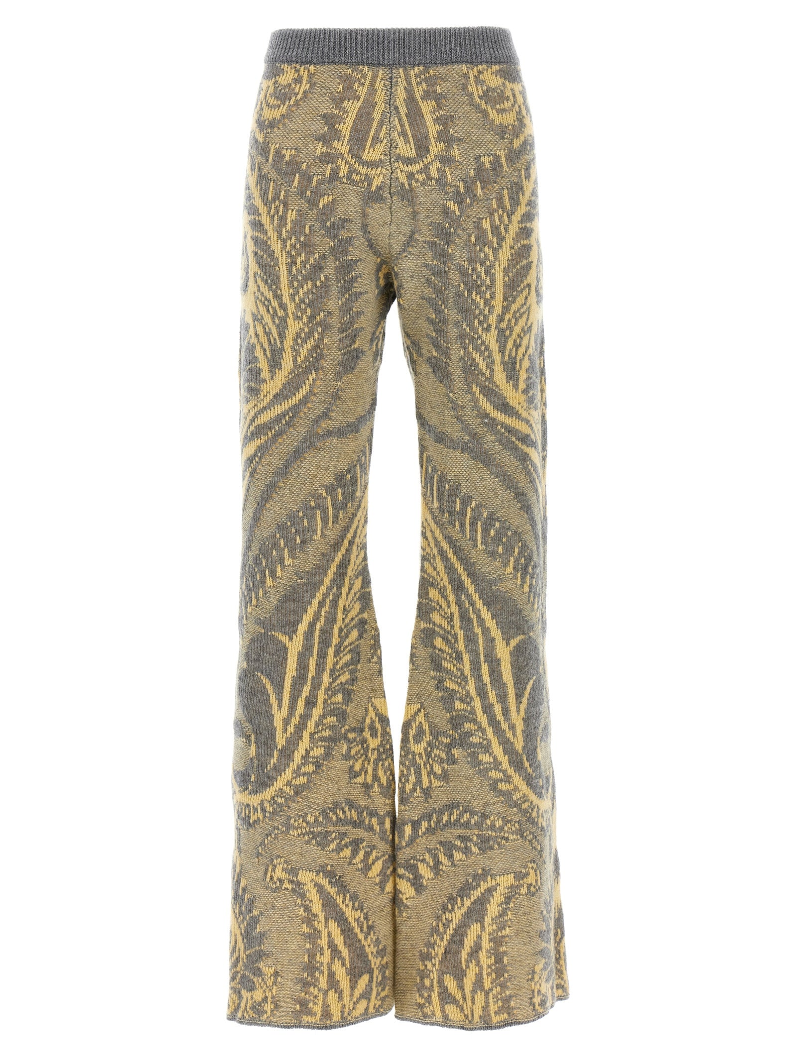 Etro Multicolor Wool Flared Pants Etro