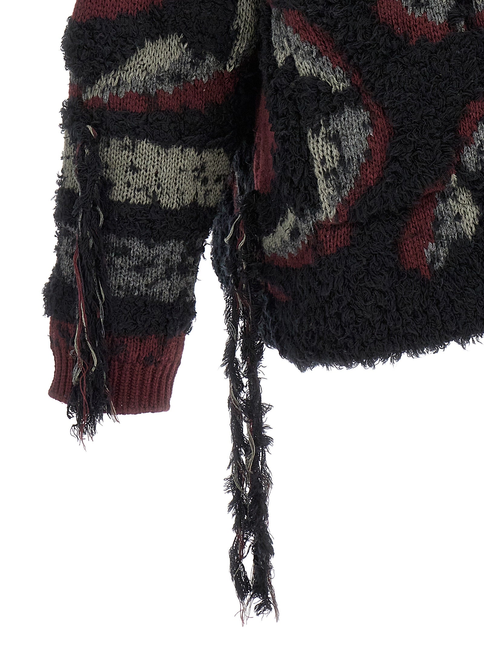 Etro Multicolor Wool Cardigan Etro