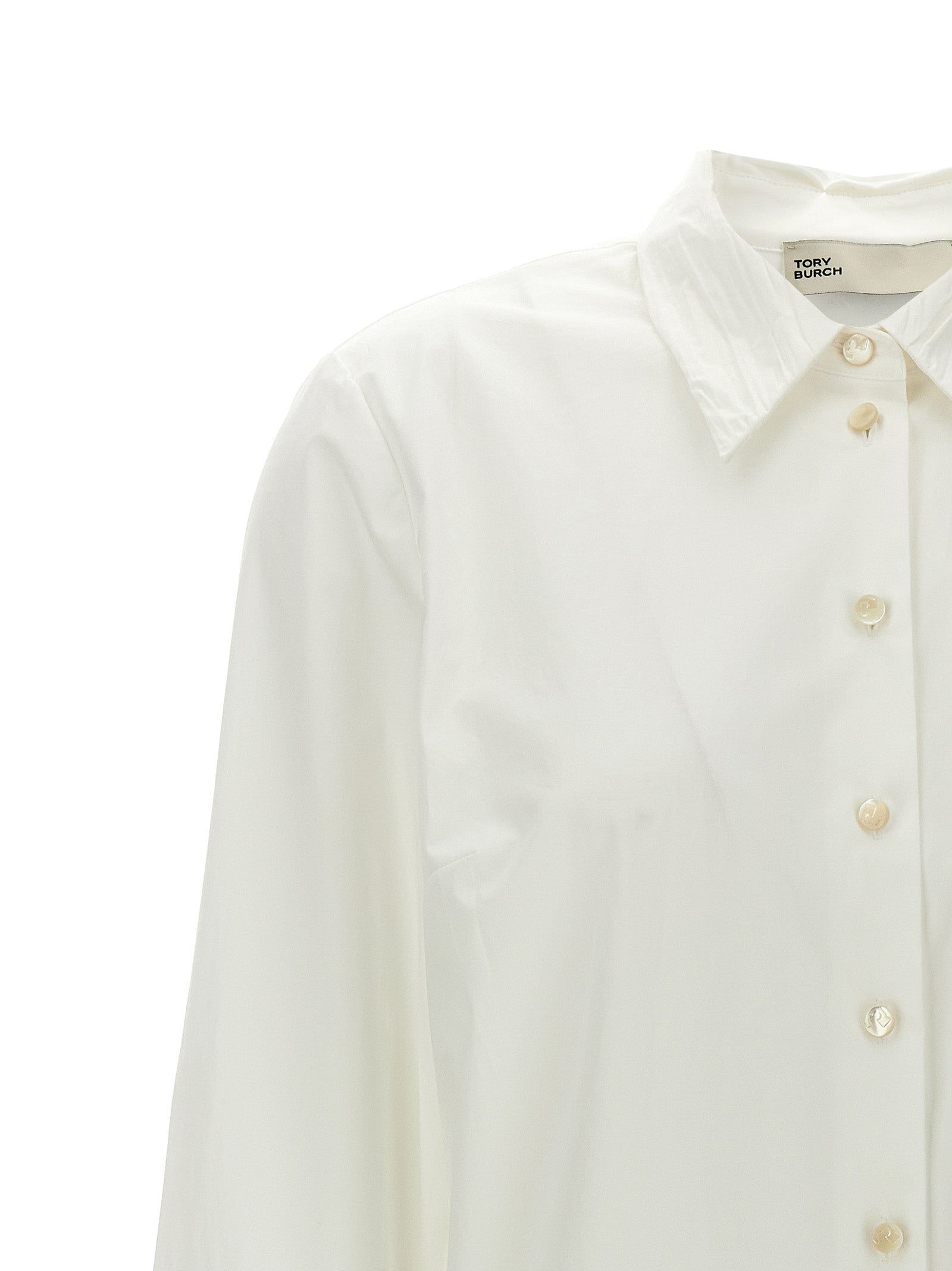 Tory Burch White Cotton Blouse Tory Burch