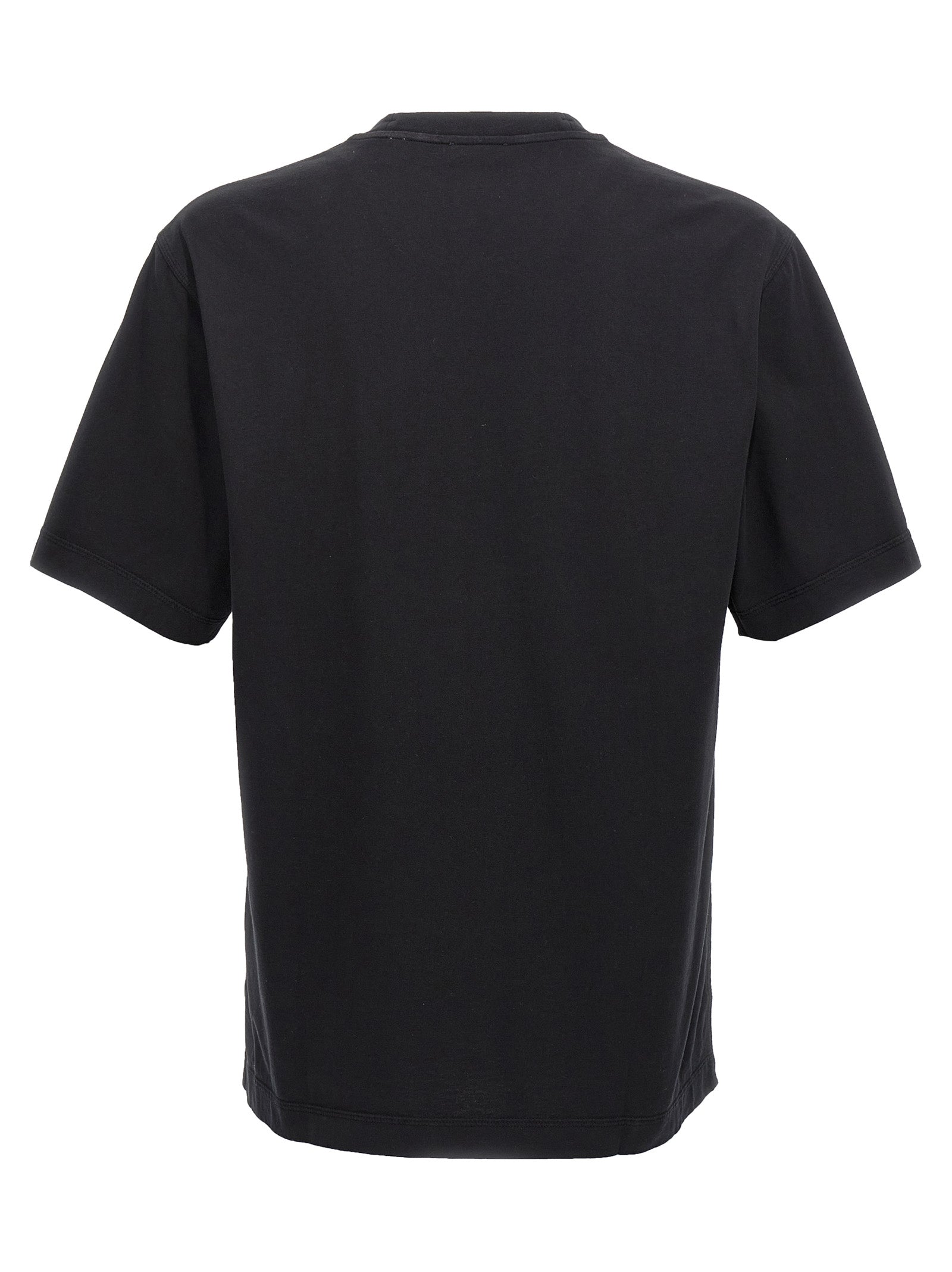 Burberry Black Cotton T-Shirt Burberry