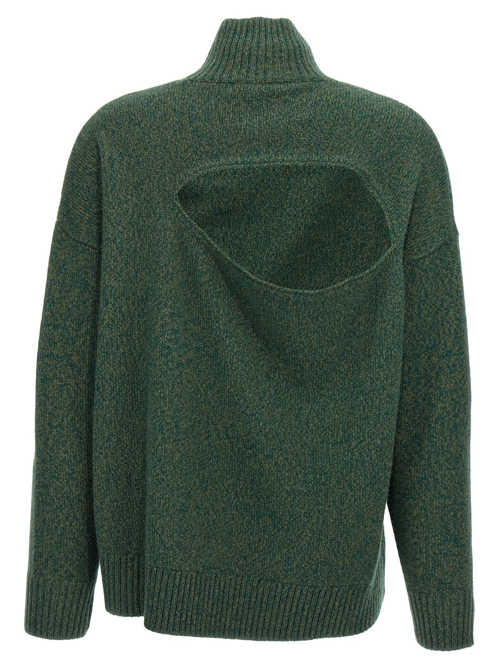 Victoria Beckham Bicolor Wool Cardigan Victoria Beckham