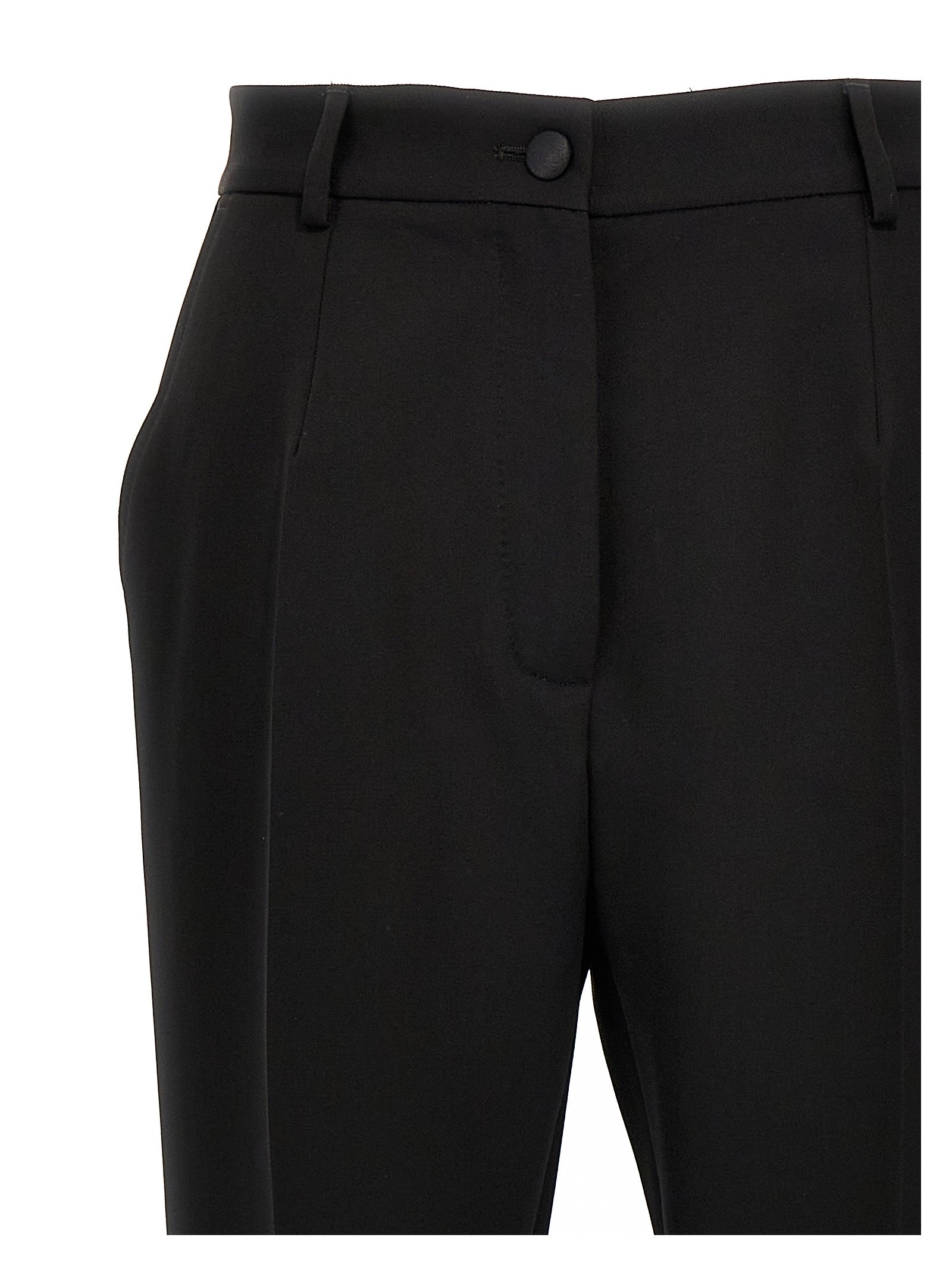Dolce & Gabbana Black Virgin Wool Tuxedo Dolce & Gabbana