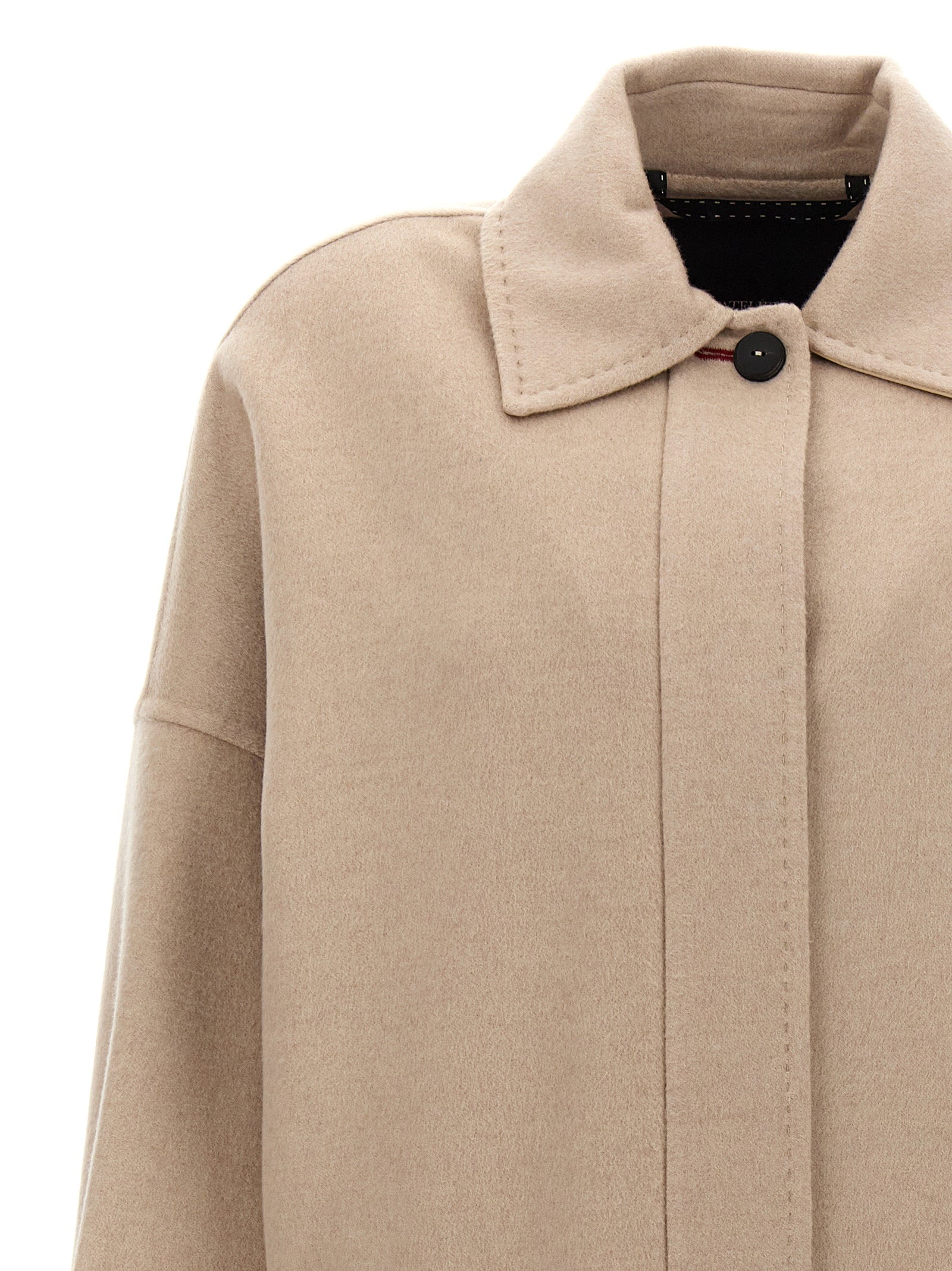 Max Mara Beige Cashmere Coat Max Mara