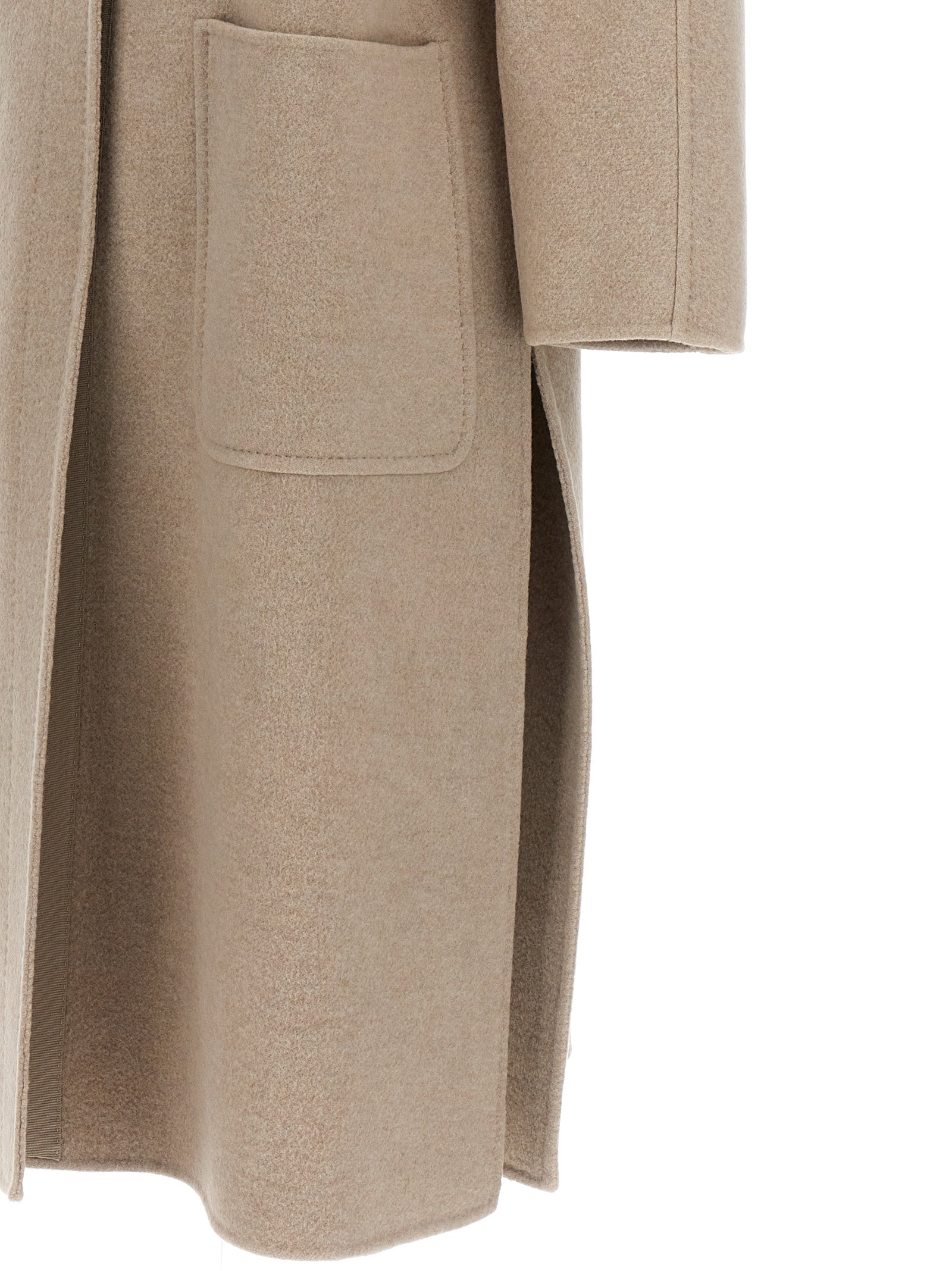 Max Mara Beige Cashmere Coat Max Mara