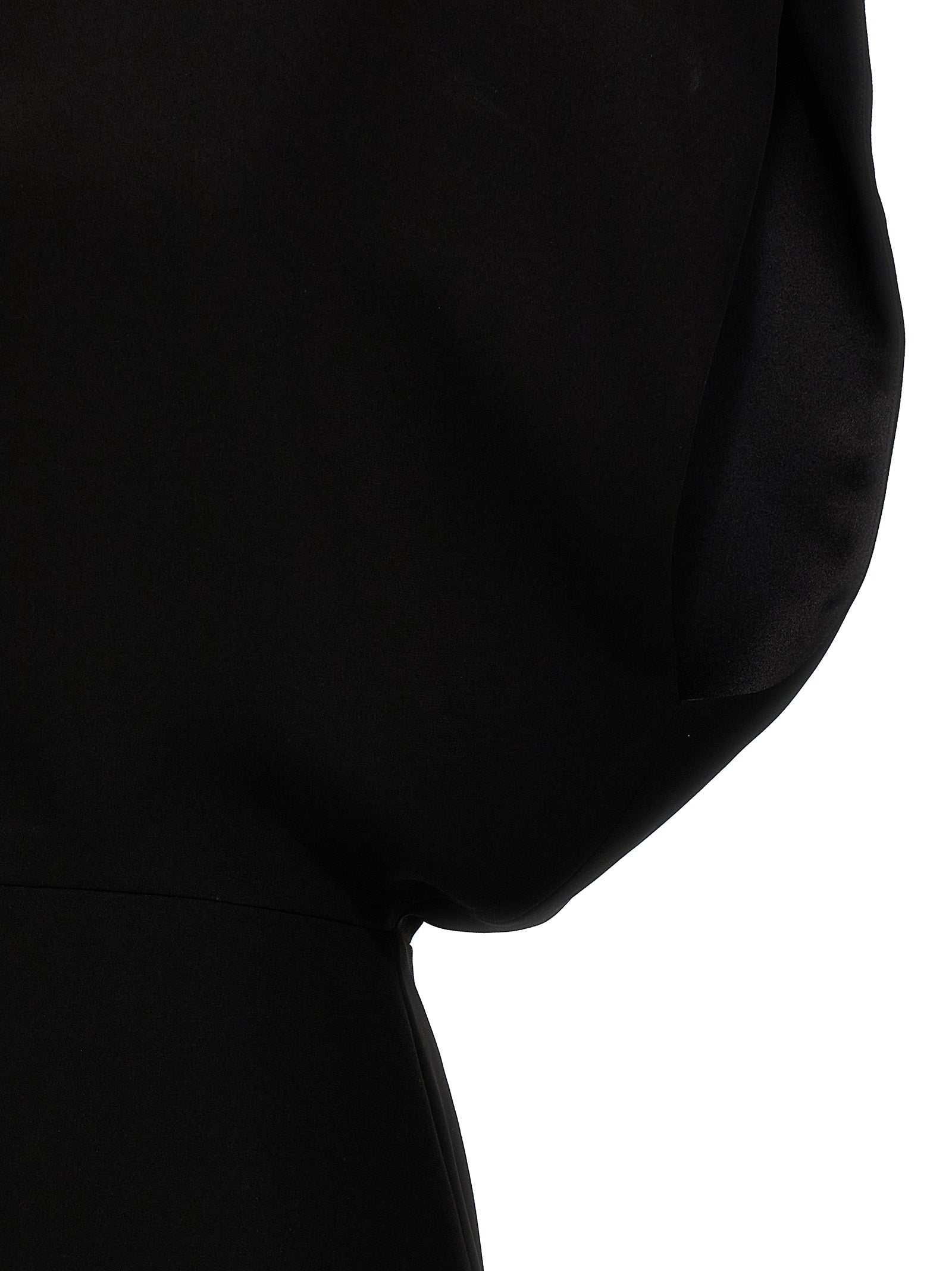 Max Mara Black Triacetate Short Dress Max Mara