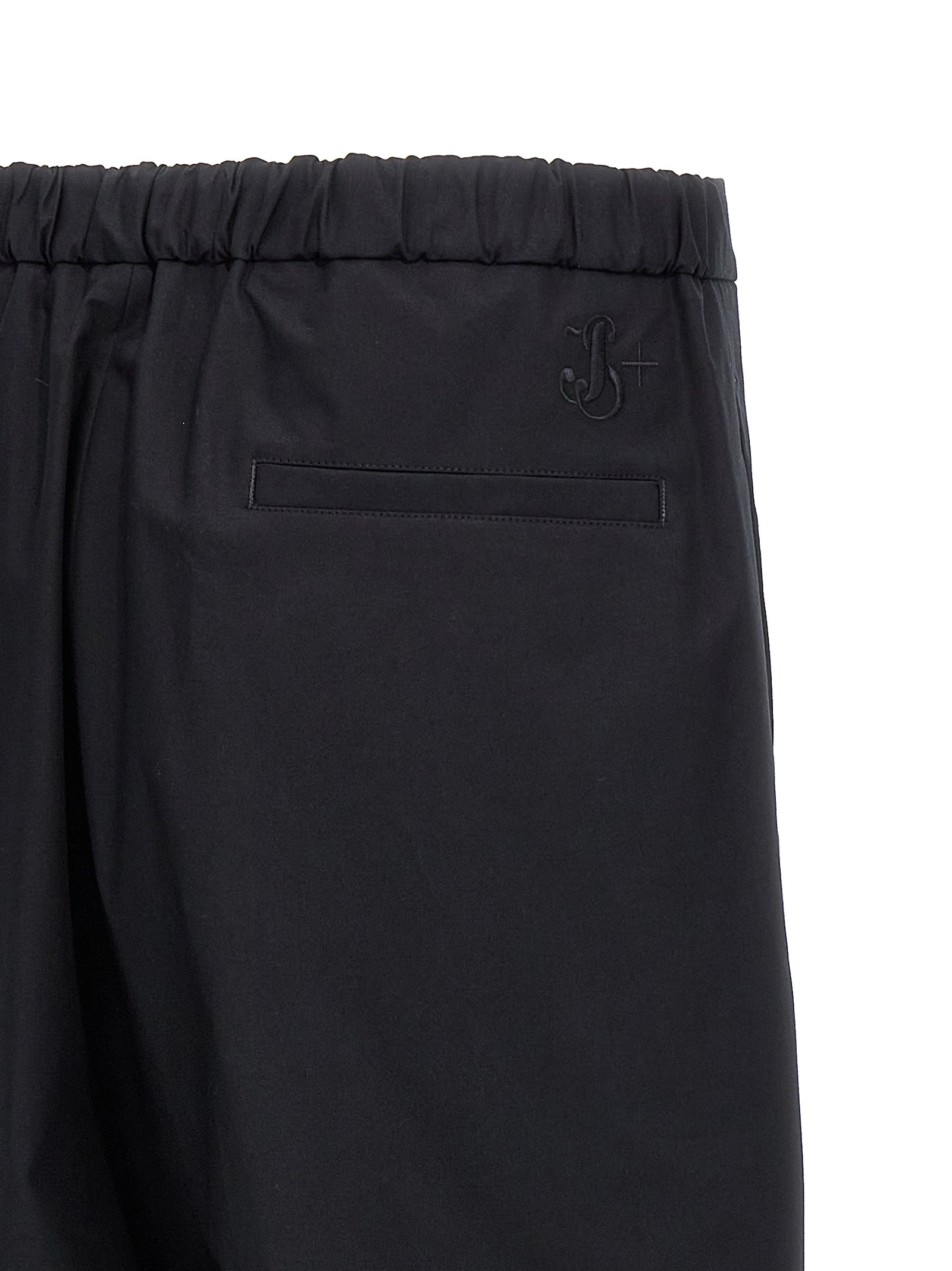 Jil Sander Blue Cotton Casual Pants Jil Sander