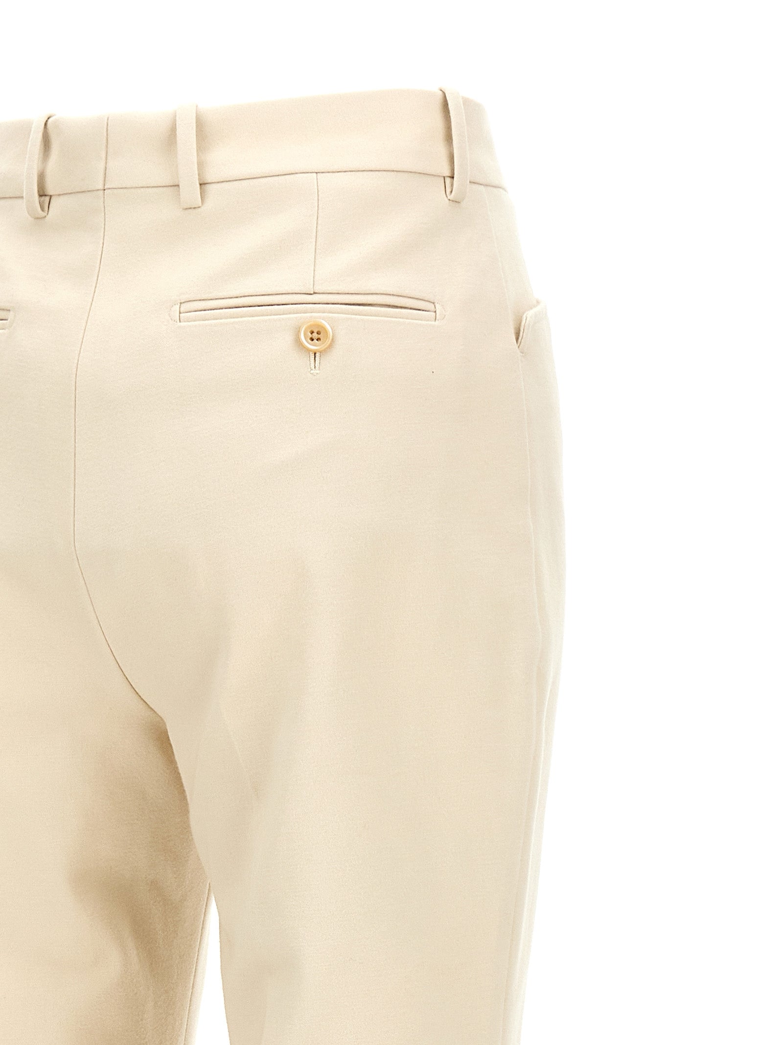 Tom Ford White Cotton Flared Pants Tom Ford