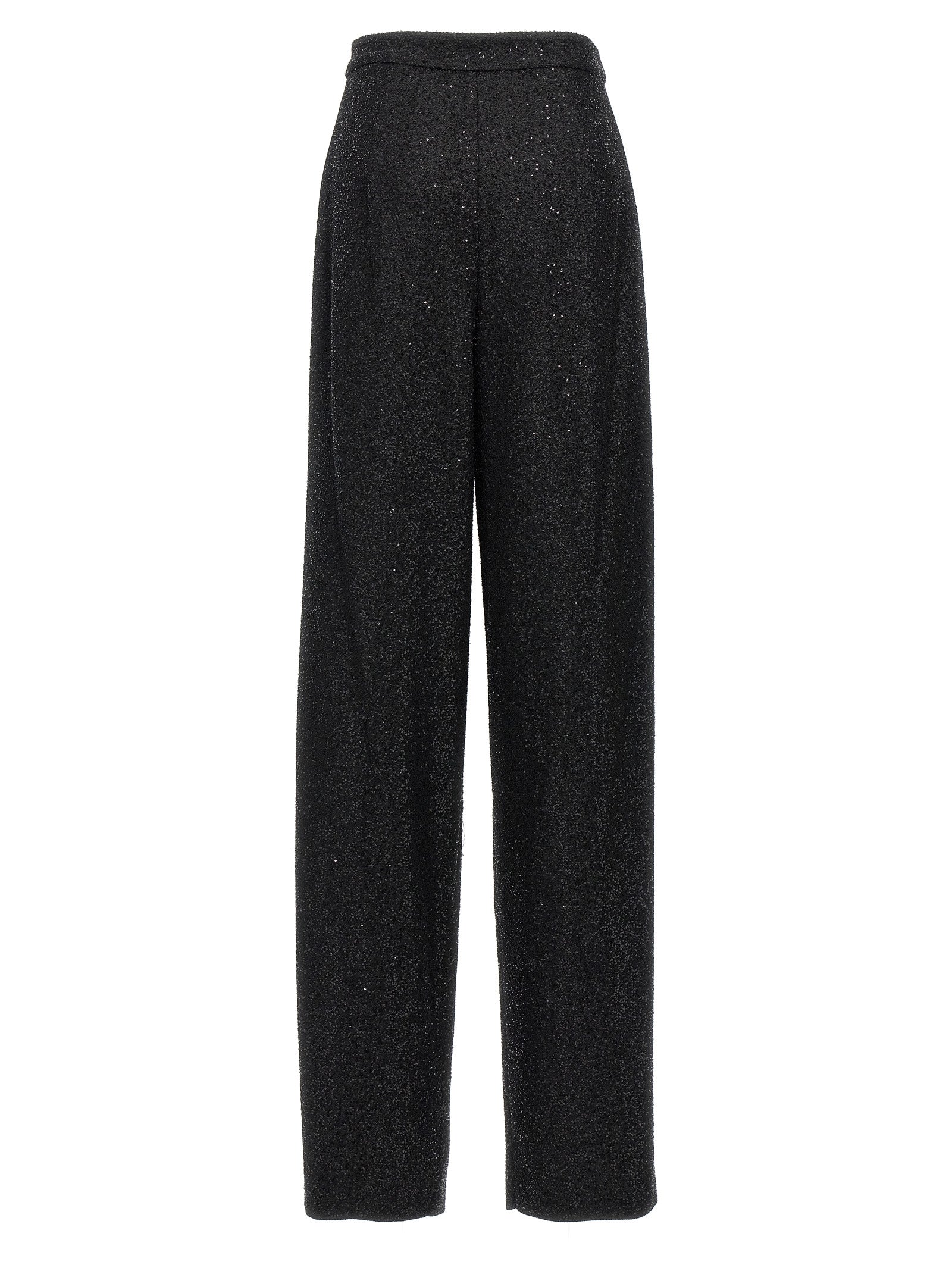 Max Mara Black Viscose Dress Pants Max Mara