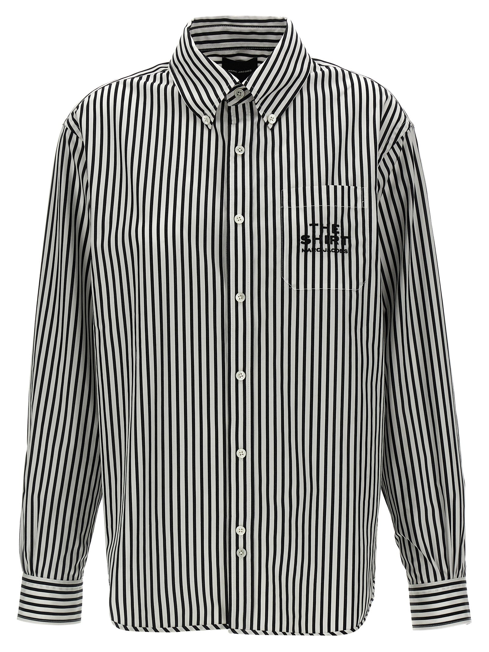 Marc Jacobs Bicolor Cotton Blouse Marc Jacobs